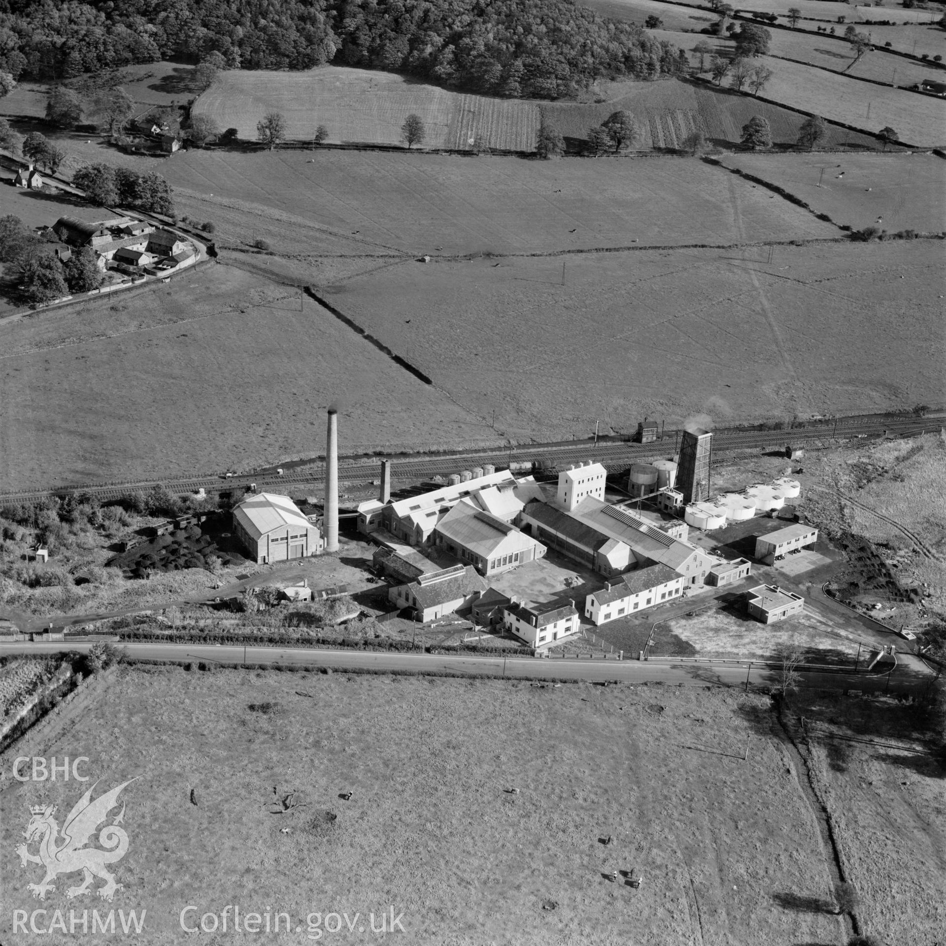 View of Synthite Ltd, Works near Mold