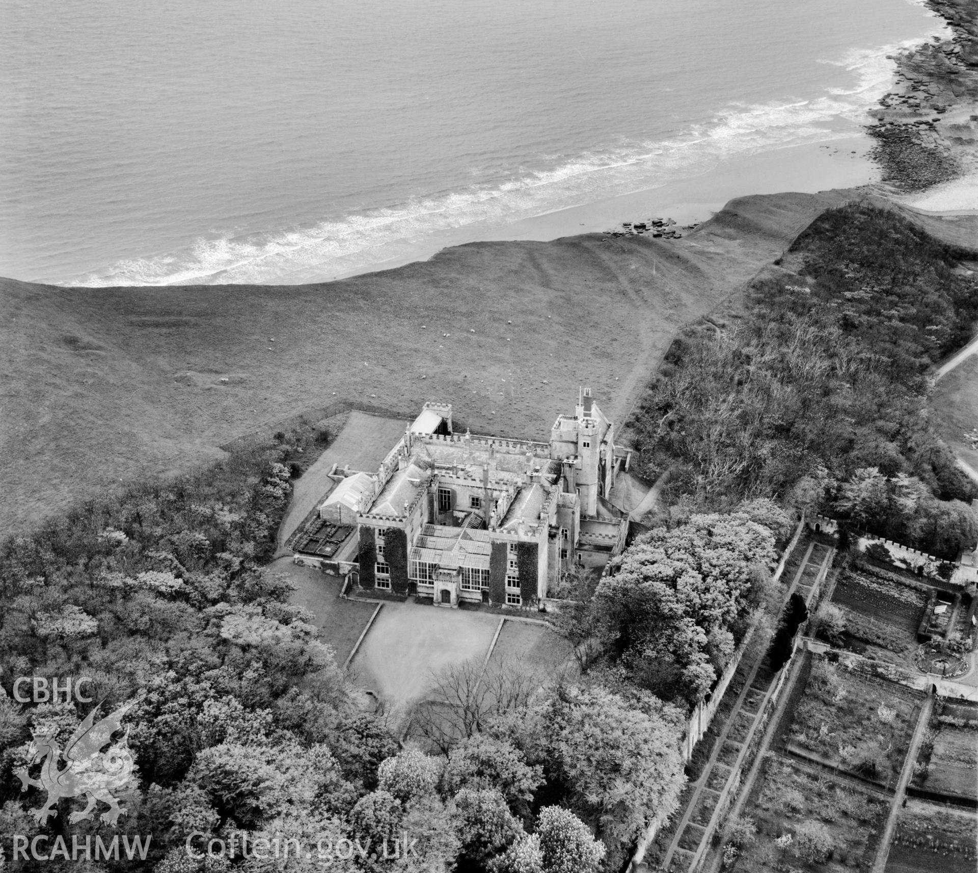 View of Dunraven castle