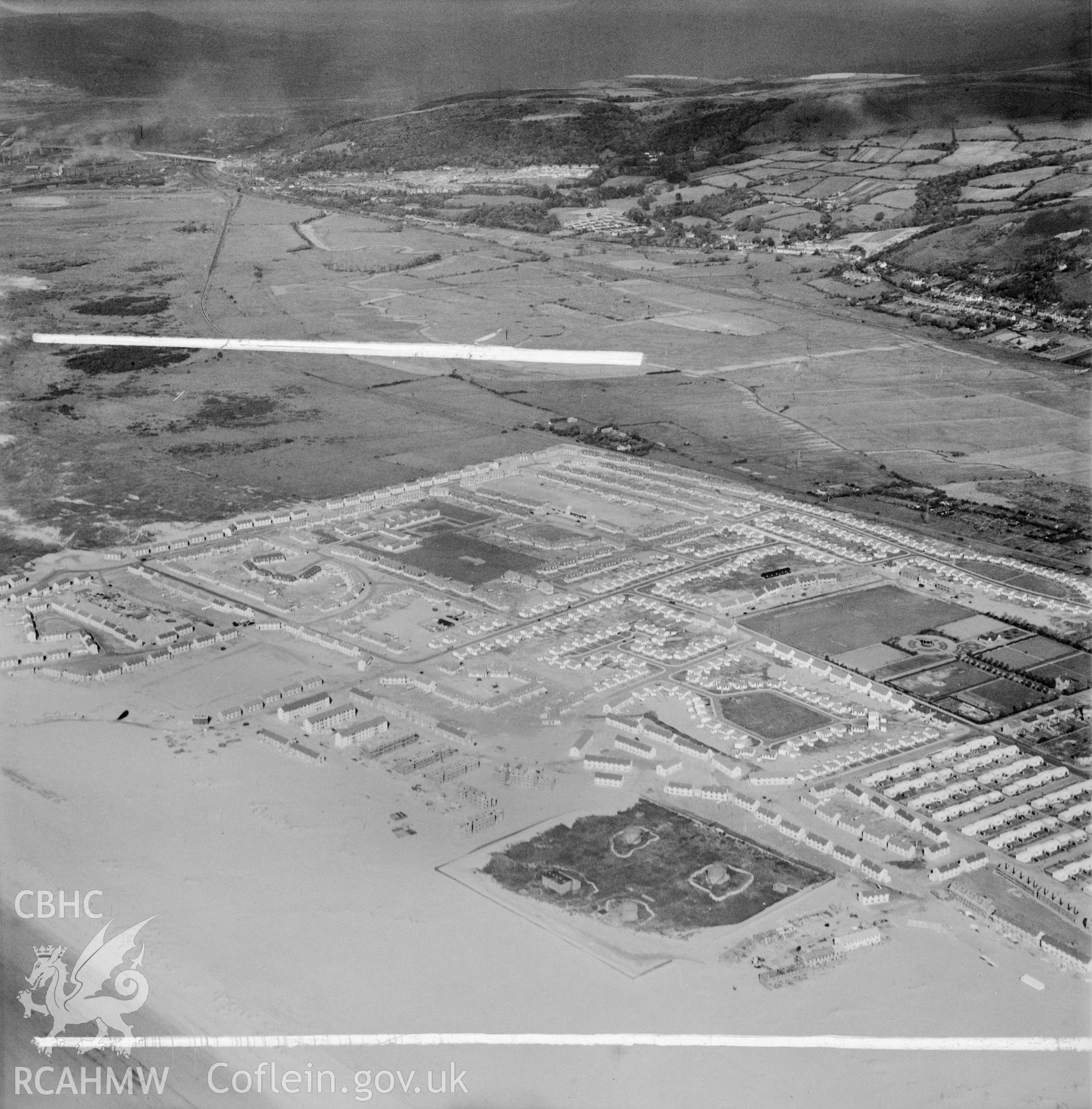 View of newly-built housing at the Sandsfield Estate, Aberavon
