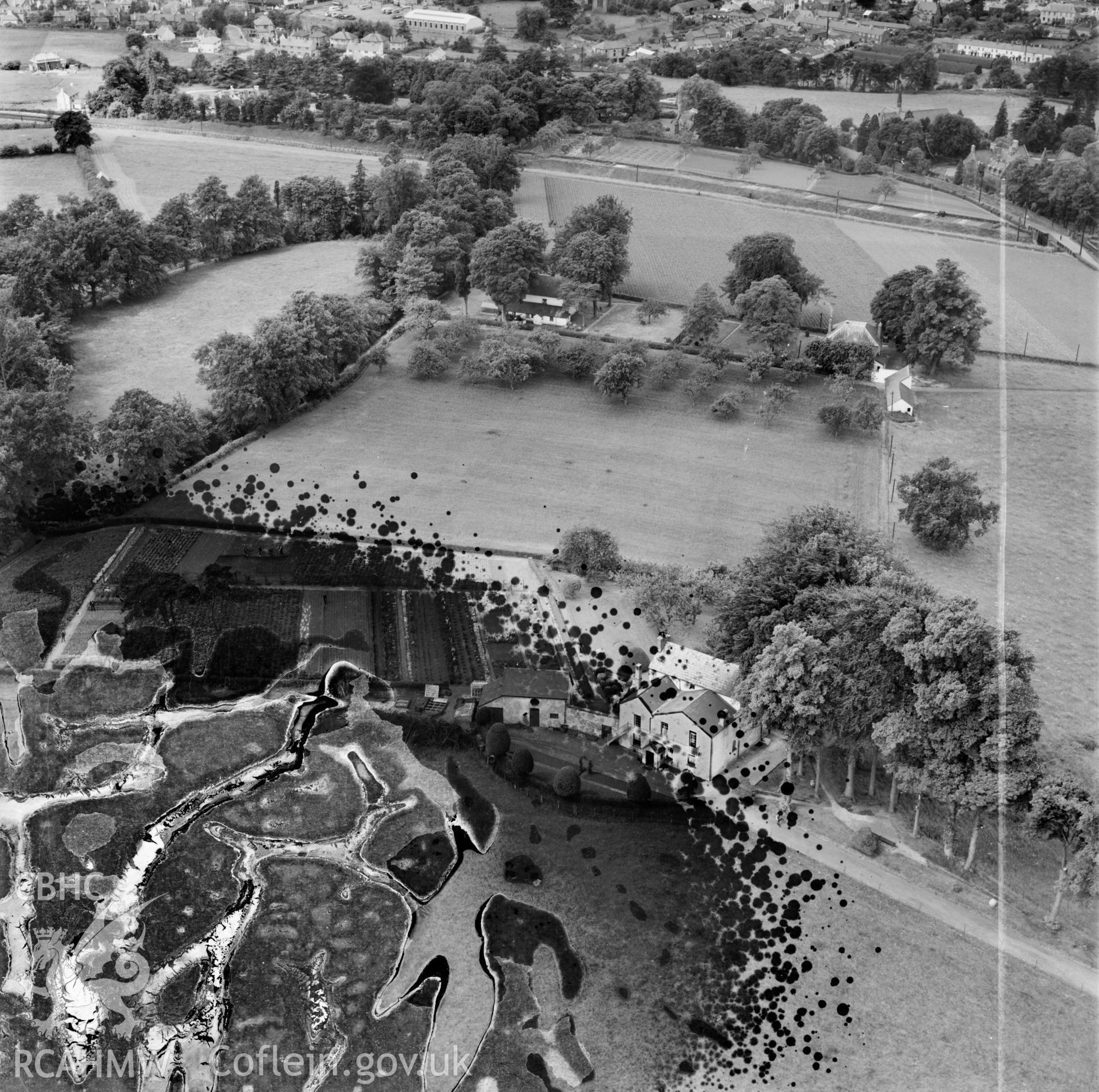 View of Maindiff farm and nursery