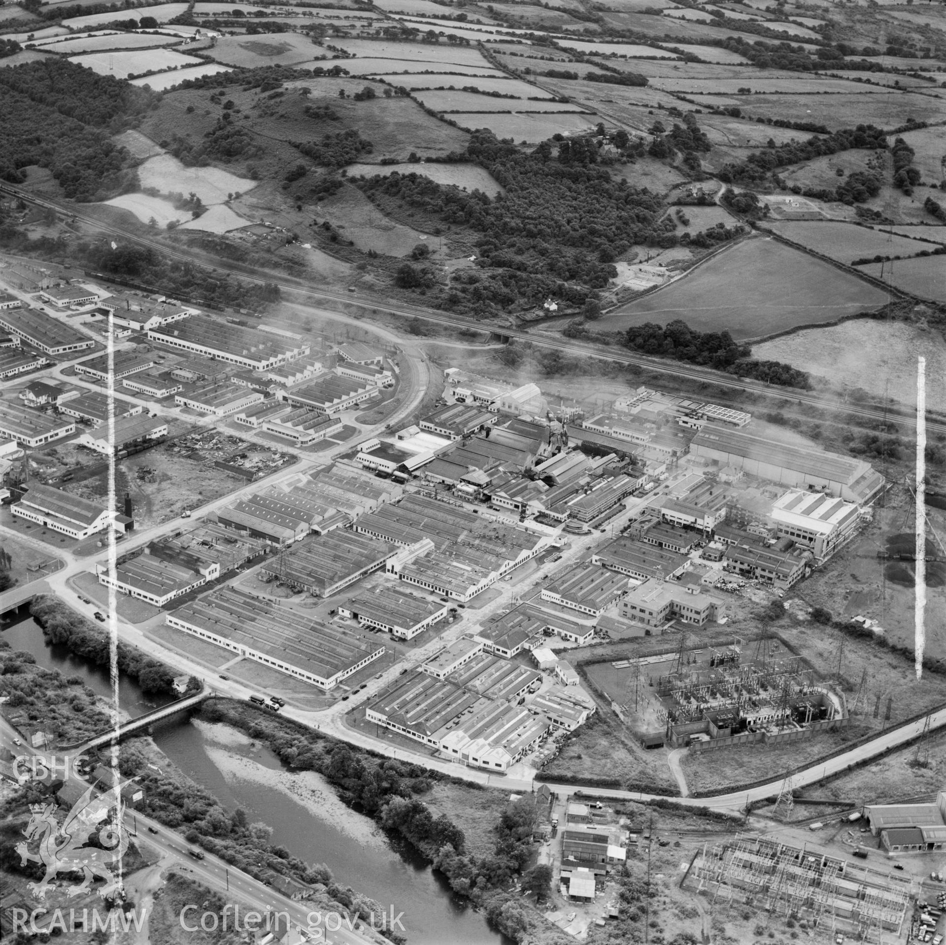View of Treforest Chemical Co. Ltd, Treforest Trading estate