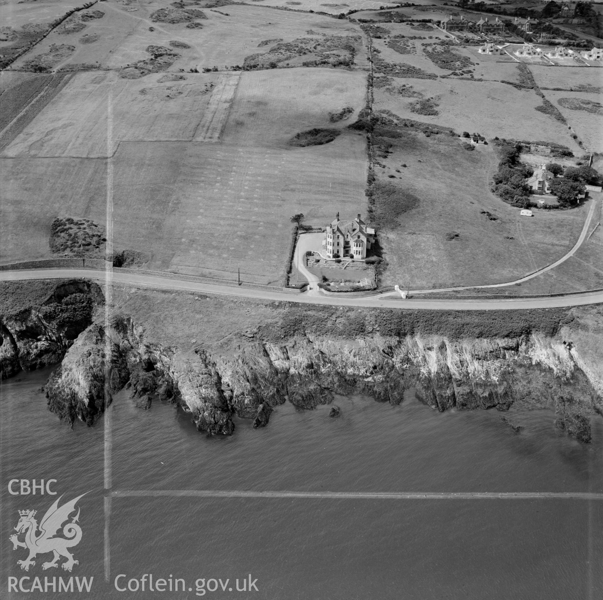 View of the Tre-Castell Hotel, Bull Bay