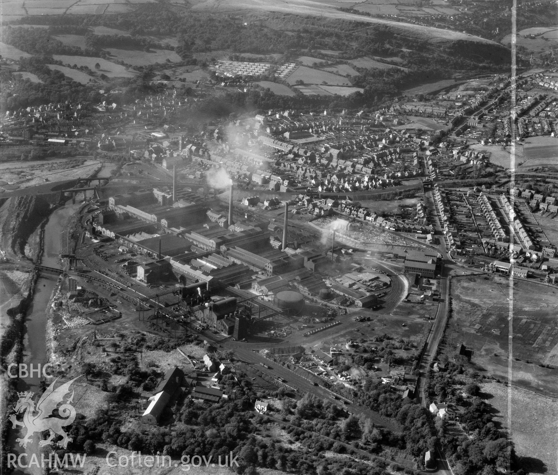 View of the Mond Nickel works showing Clydach