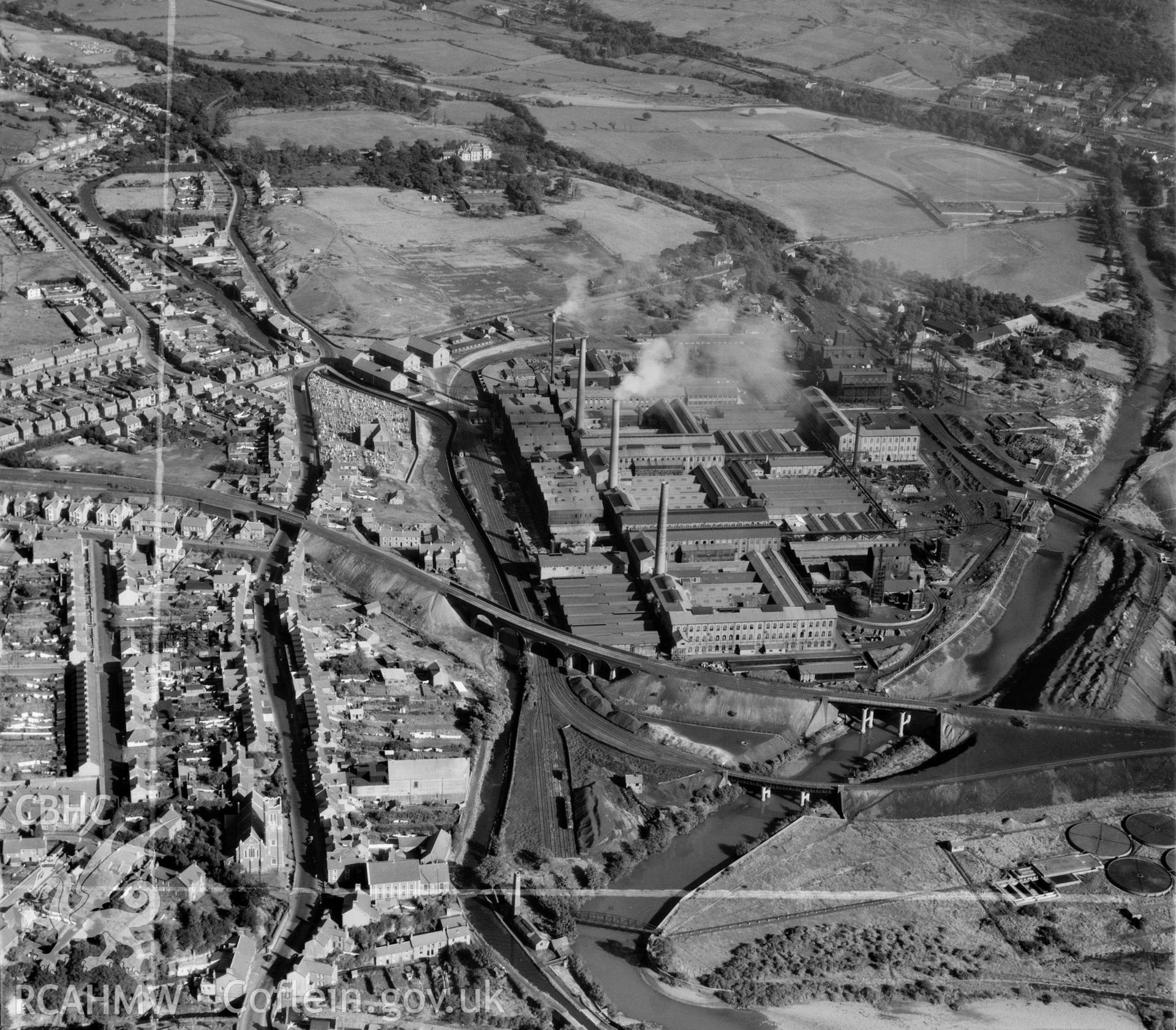 View of the Mond Nickel works showing Clydach
