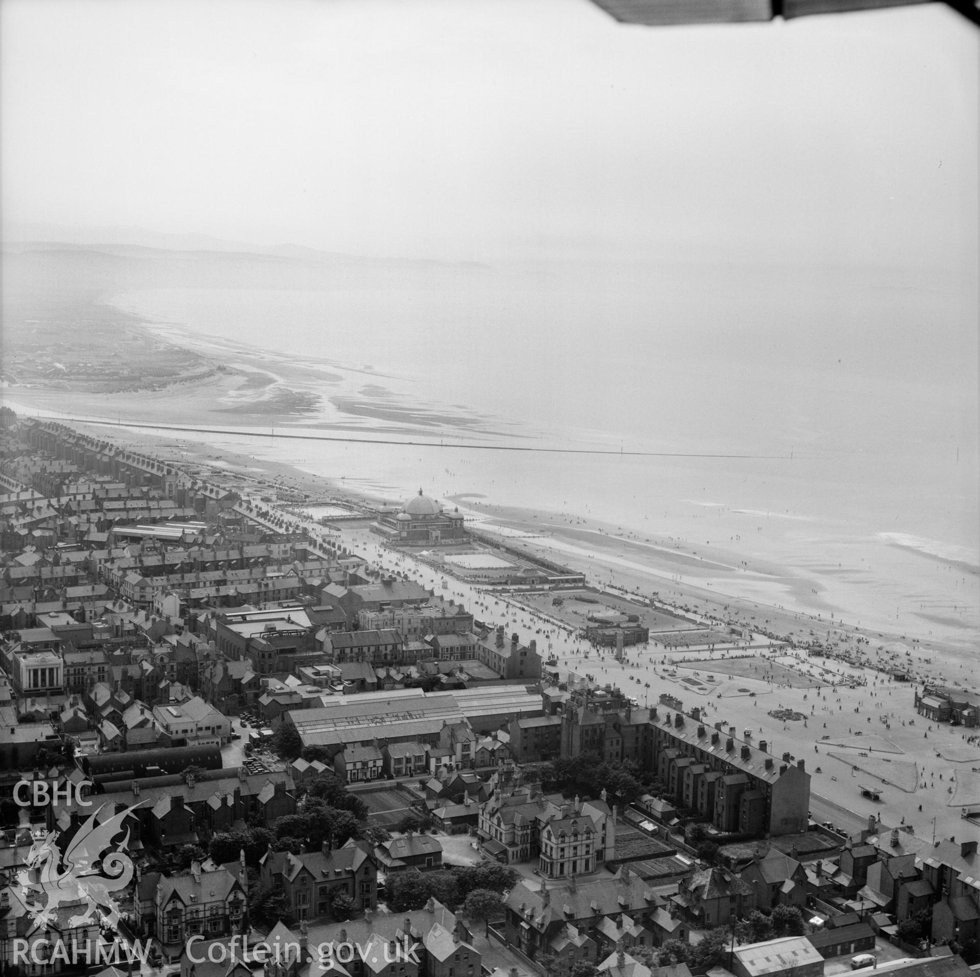 Distant view of Rhyl