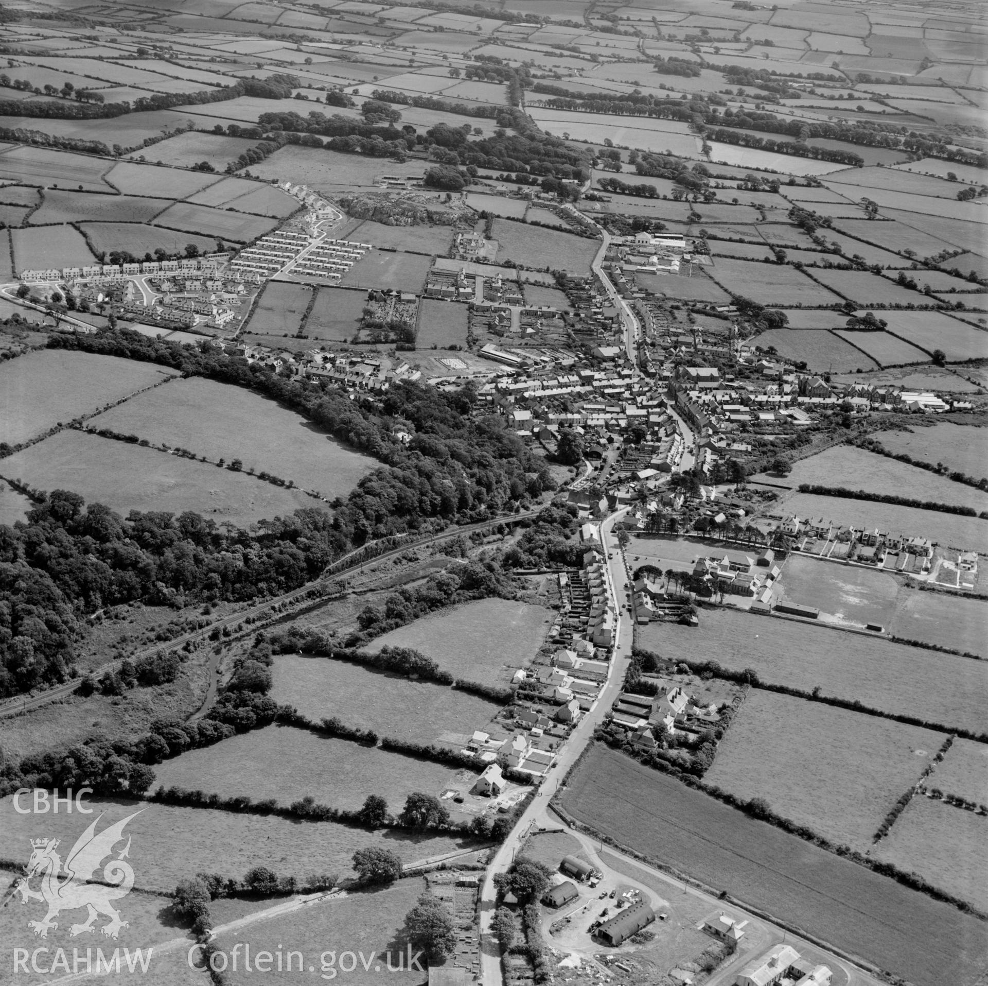 General view of Llangefni