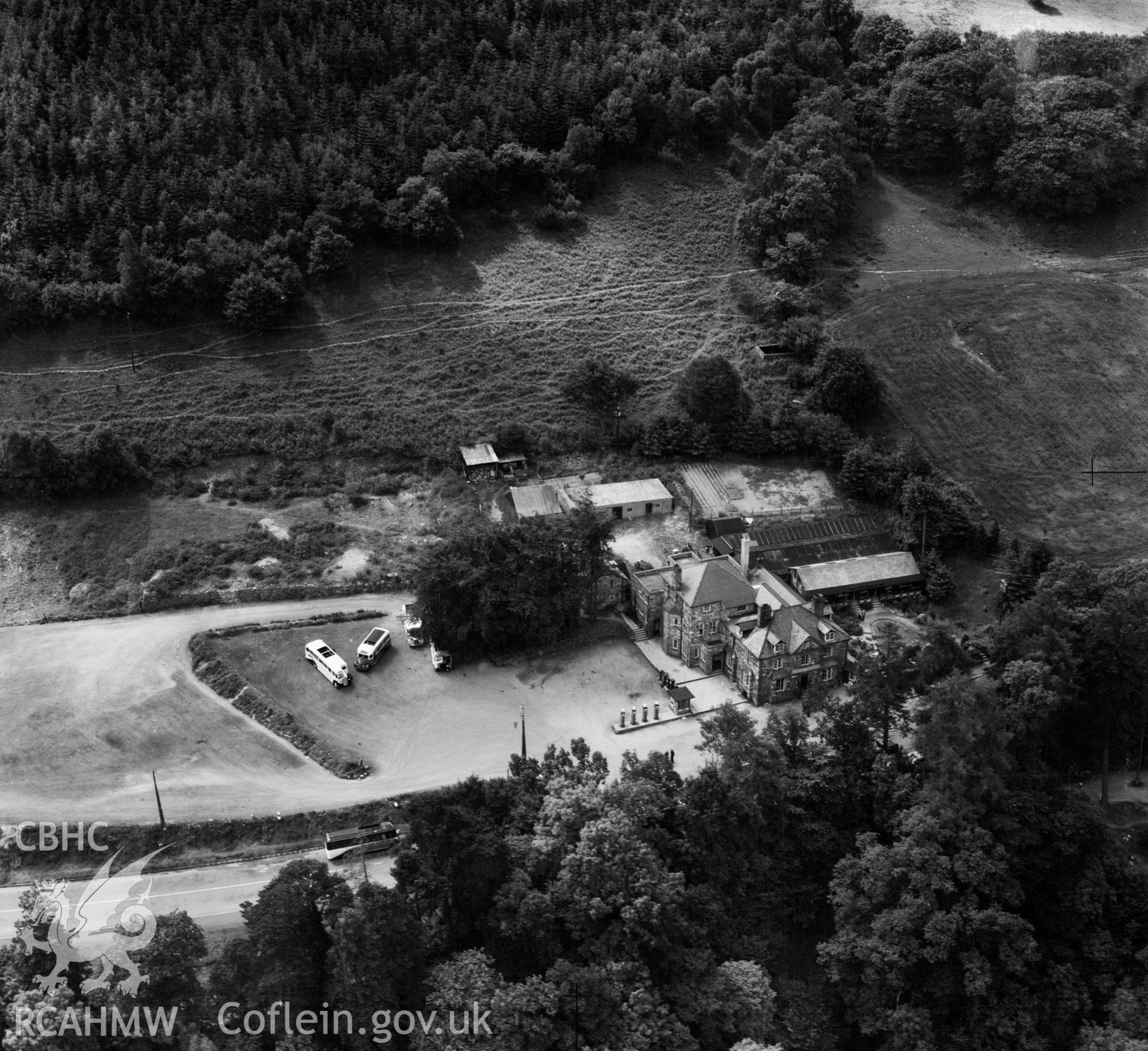 View of Swallow Falls Hotel, Betws-y-Coed