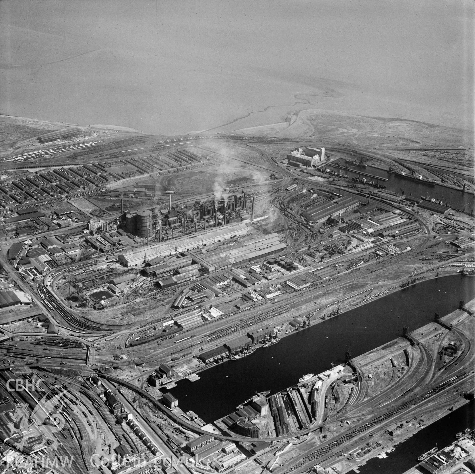 View of Guest, Keen & Baldwins Iron & Steel Ltd., East Moors, Cardiff