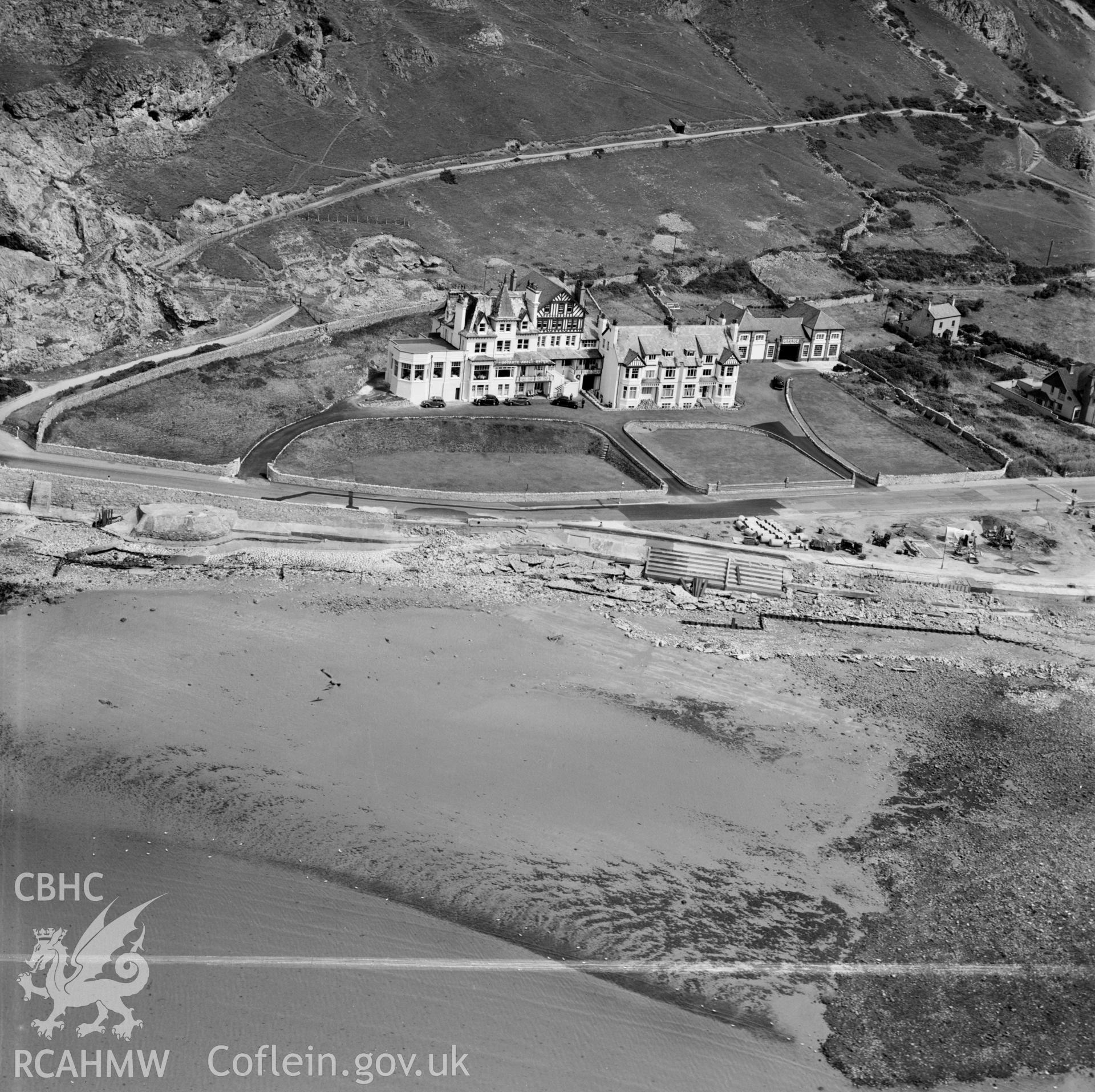 View of Gogarth Abbey Hotel, West Shore, Llandudno