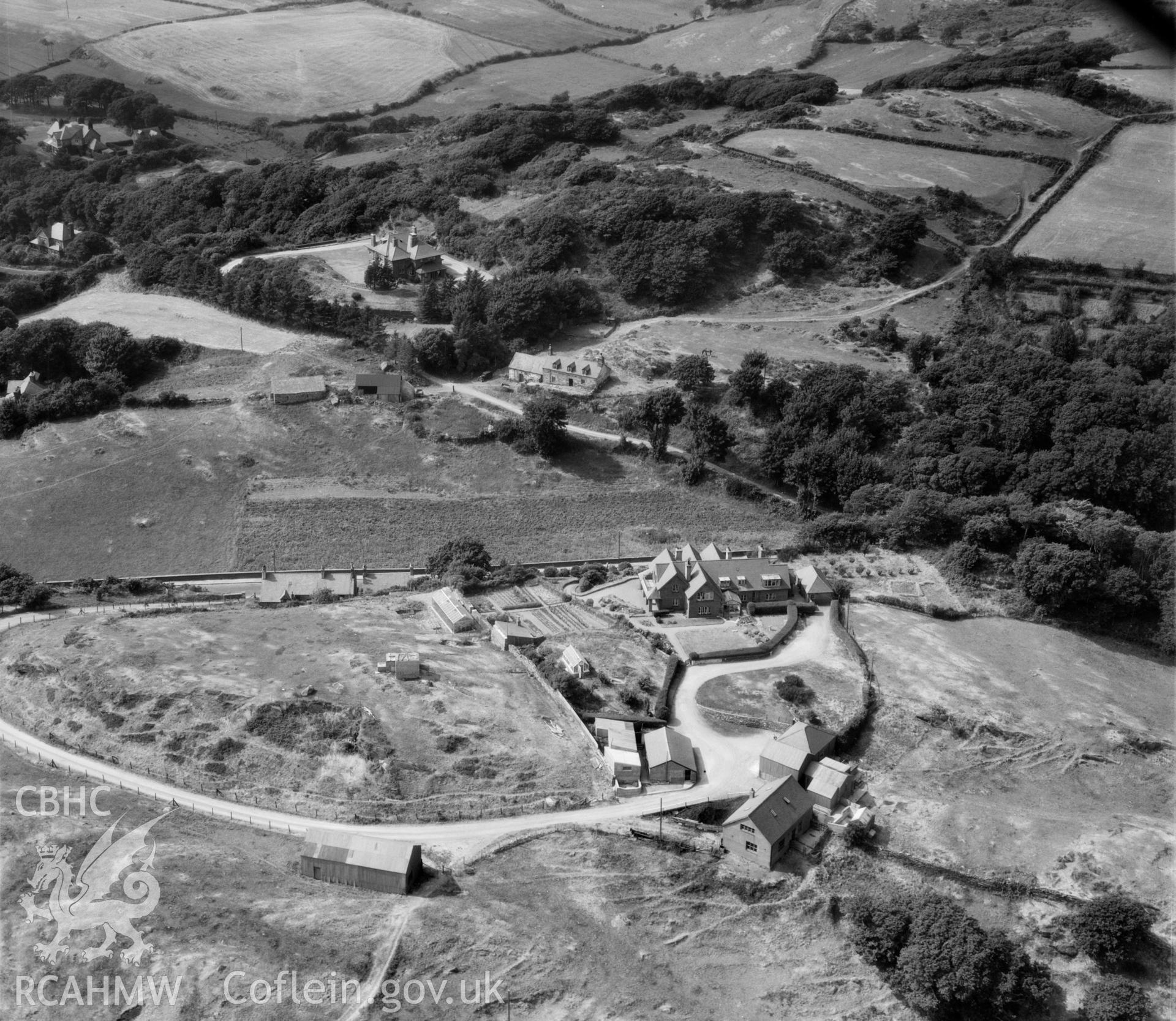 View of Pen-y-Bryn, Garth, Portmadog, commissioned by S. V. Beer