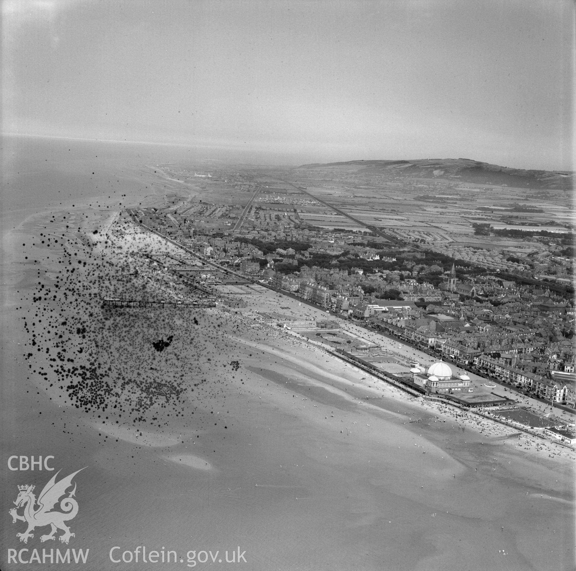 Distant view of Rhyl
