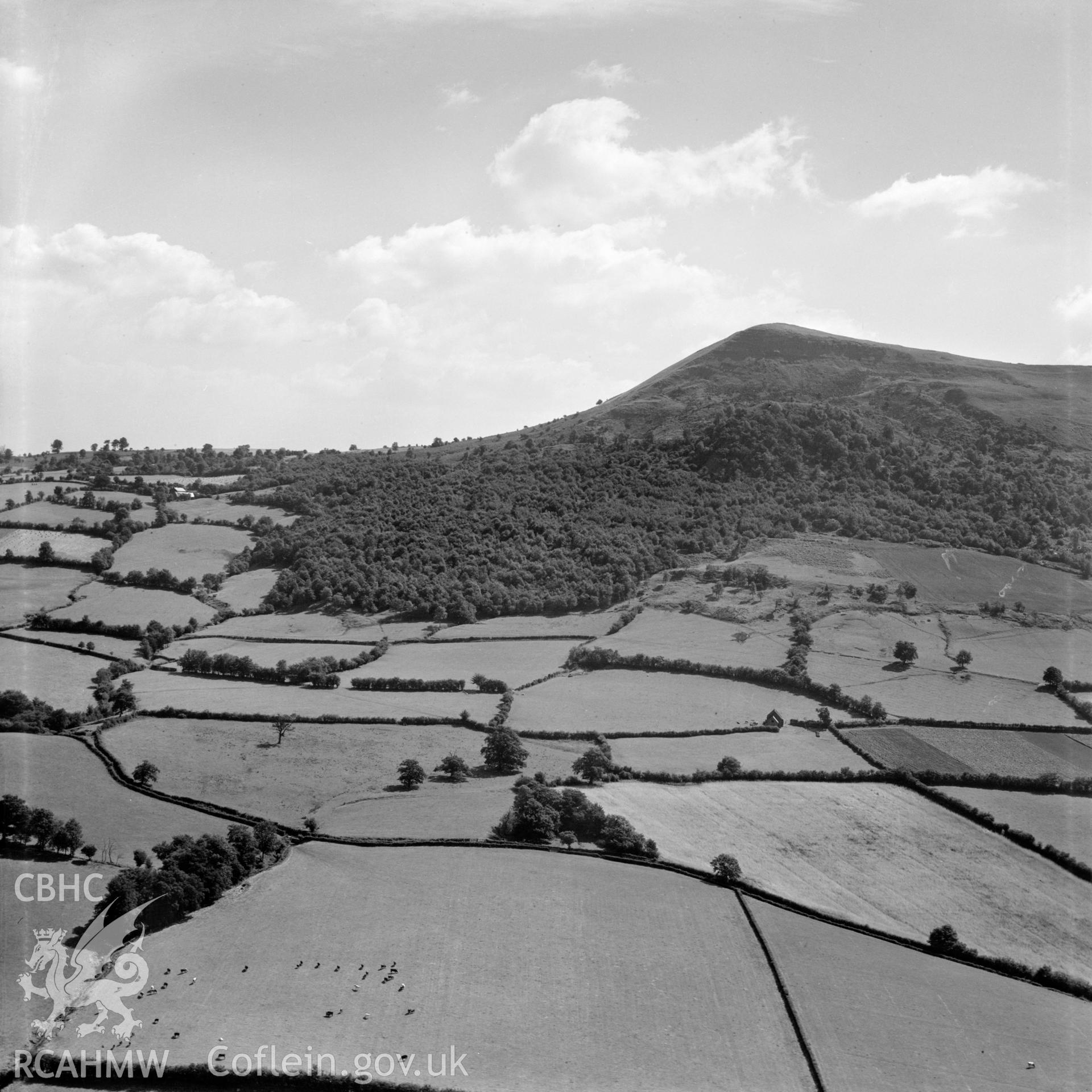 View possibly of the Sugarloaf, Abergavenny