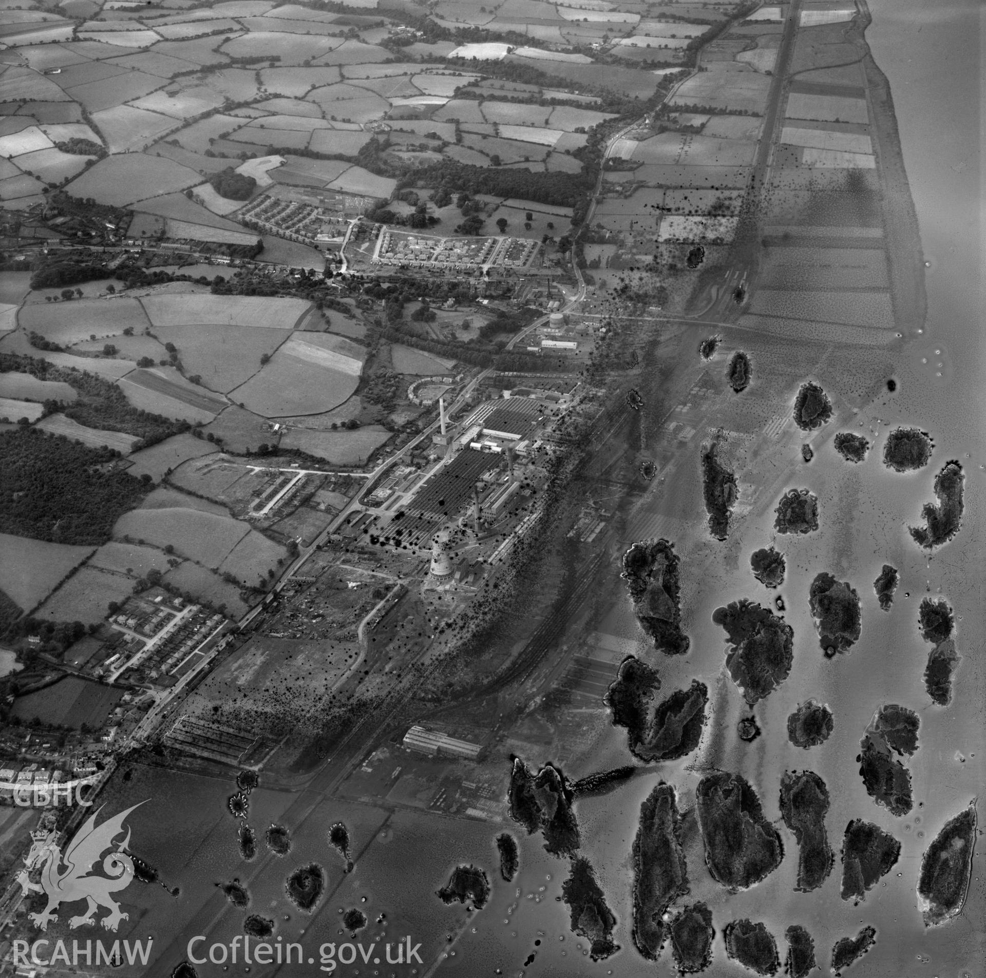 View of Courtaulds Ltd., Greenfields Works, Holywell