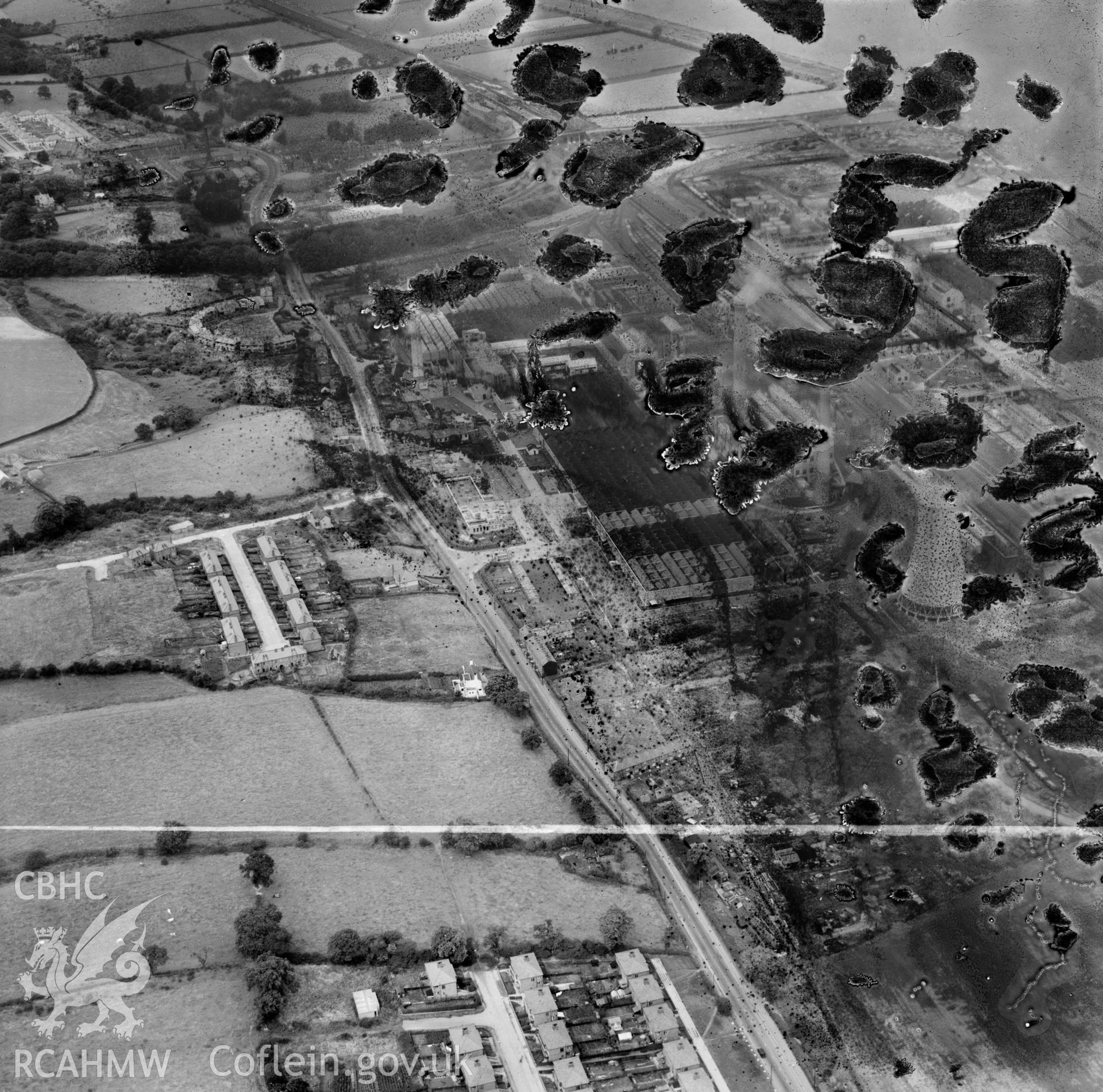 View of Courtaulds Ltd., Greenfields Works, Holywell