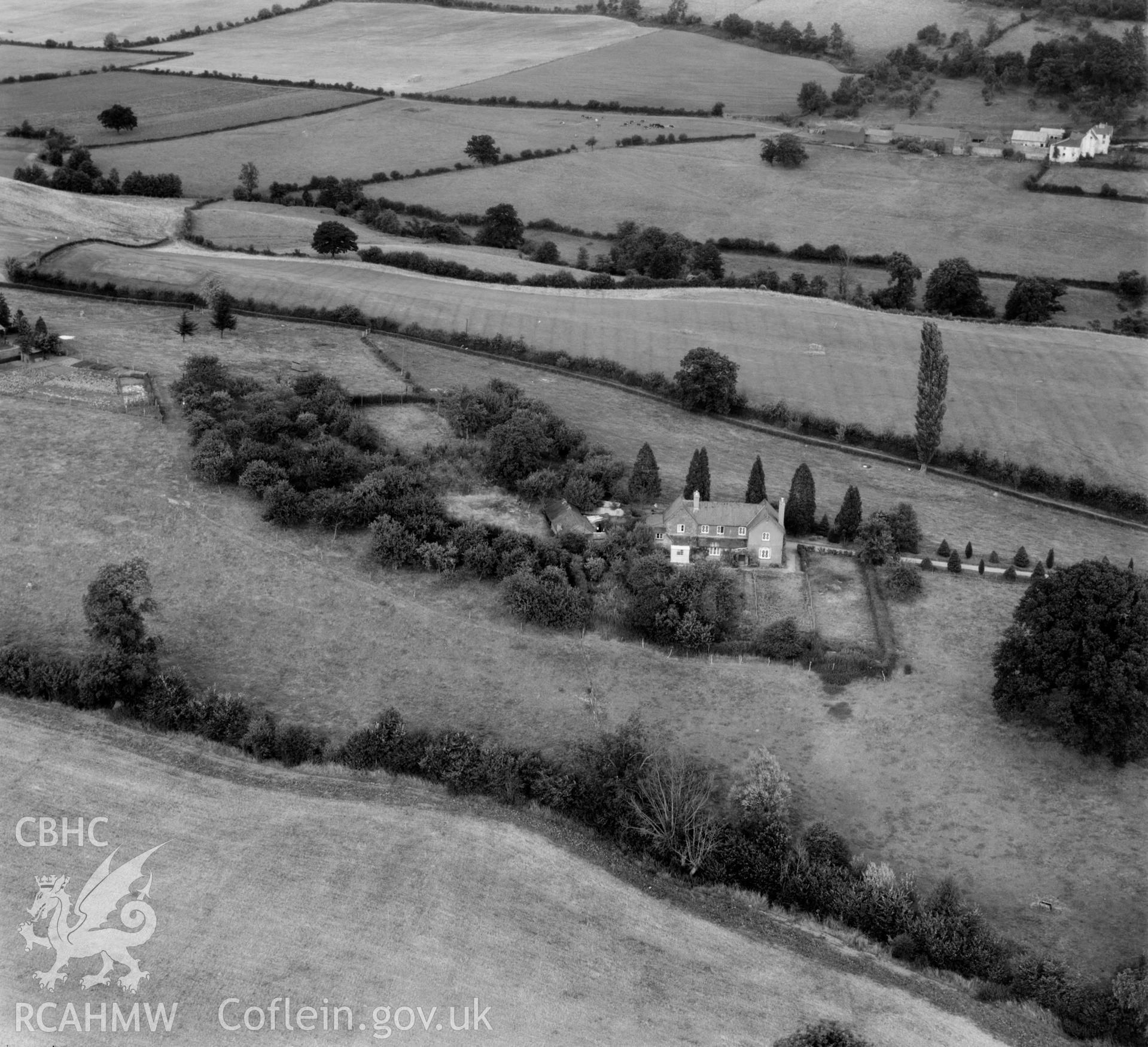 View showing Summerleas, Dixton, labelled "S.W.B. Summers, Monmouth".