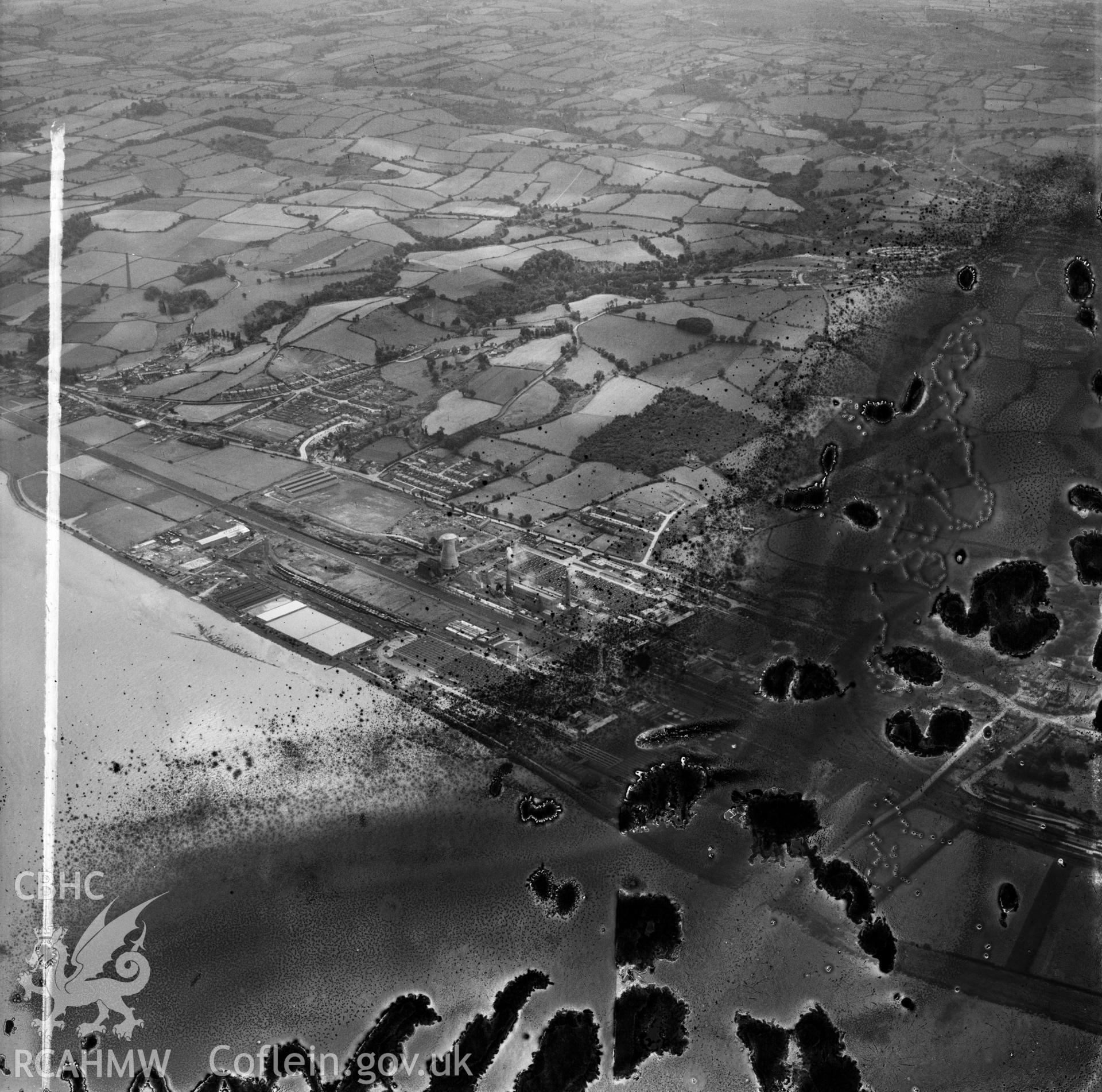 View of Courtaulds Ltd., Greenfields Works, Holywell