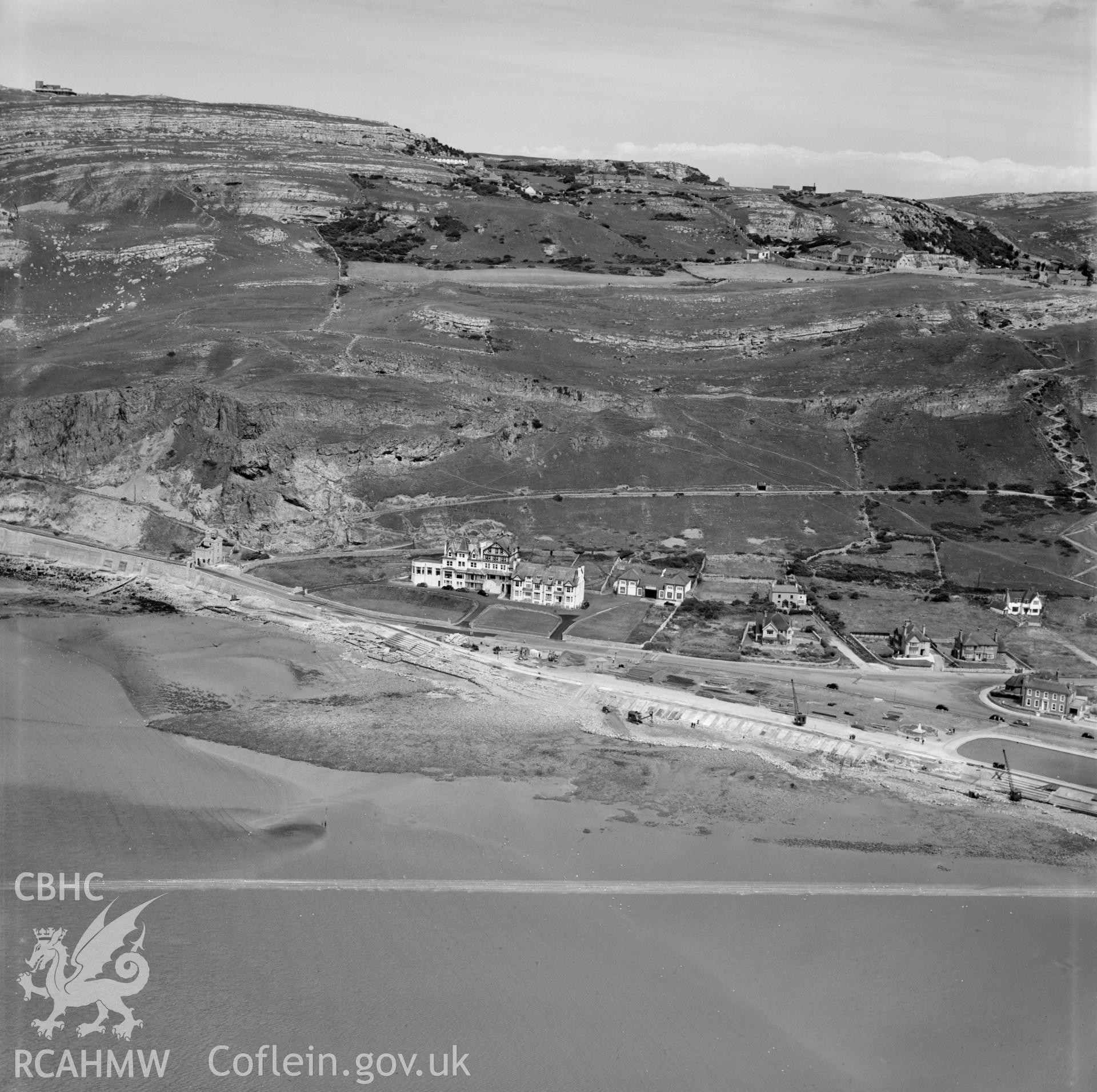 View of Gogarth Abbey Hotel, West Shore, Llandudno