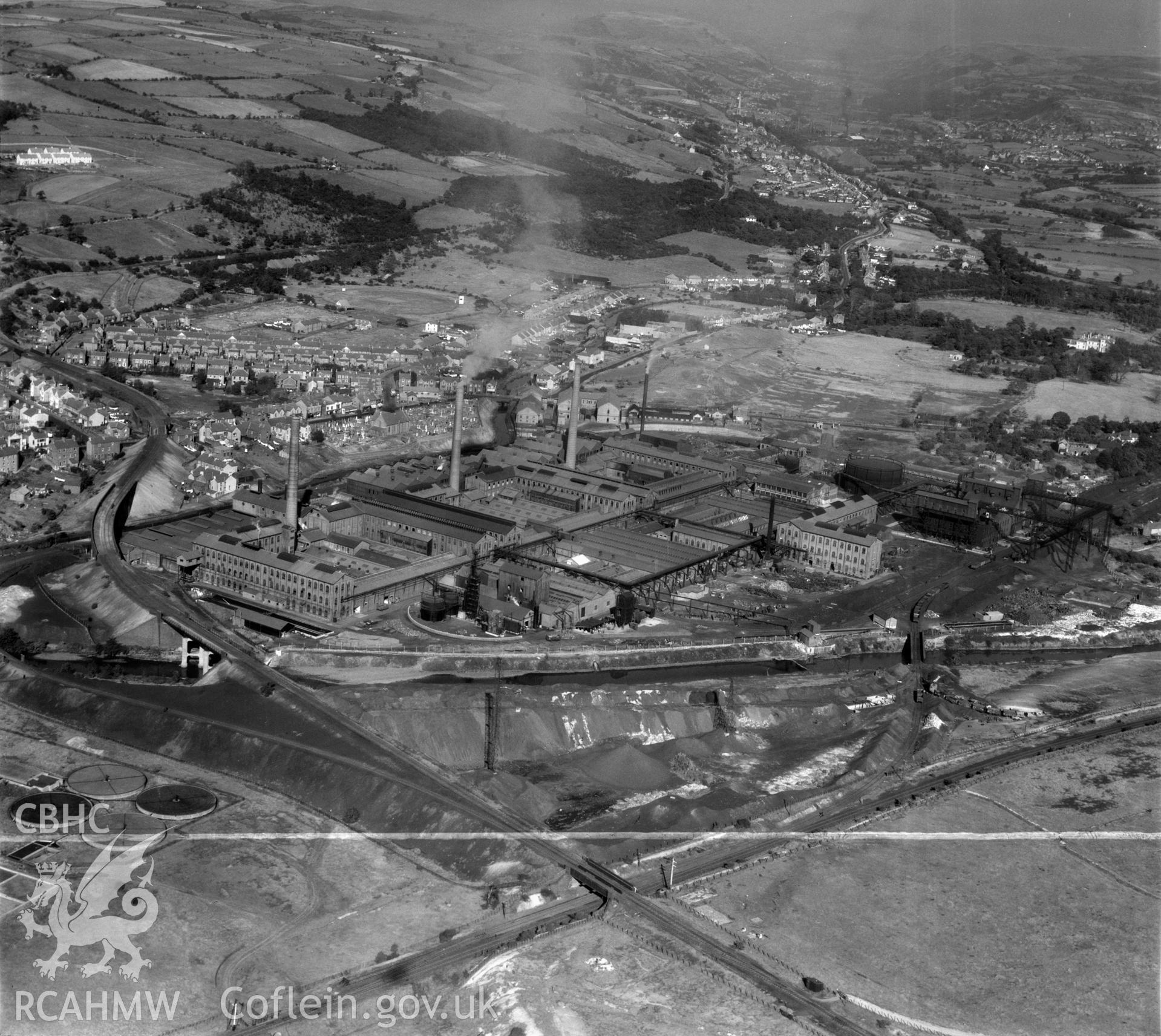View of the Mond Nickel works showing Clydach