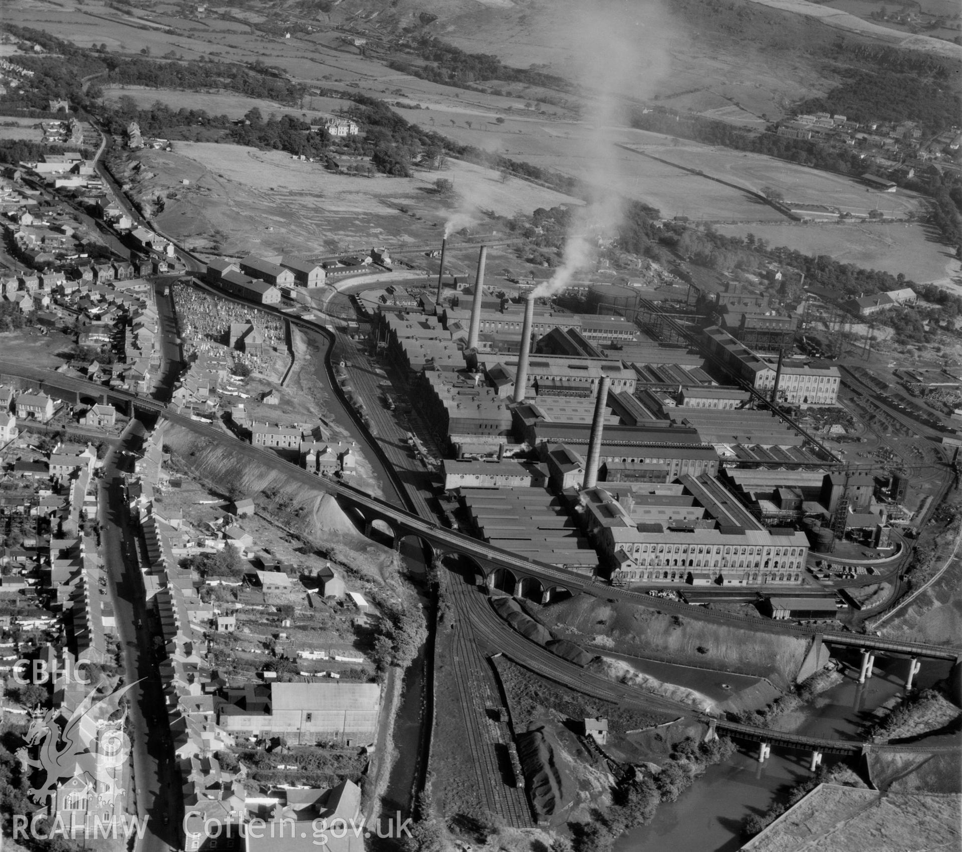 View of the Mond Nickel works showing Clydach