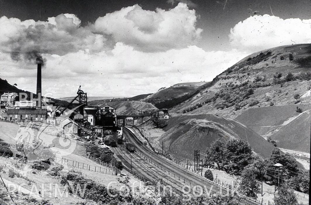 Digital photograph showing Pochin Colliery, undated.