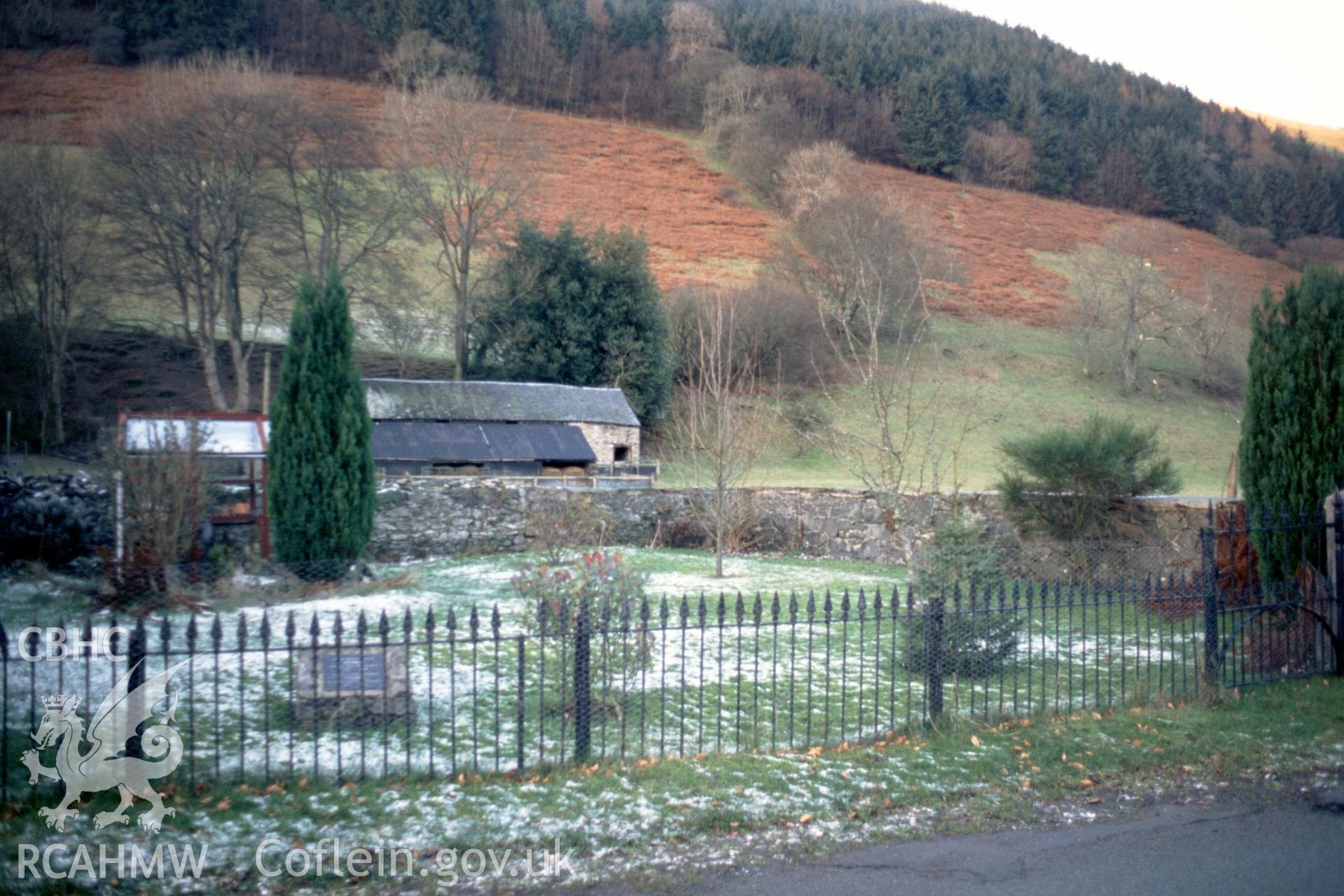 Exterior, site of former chapel