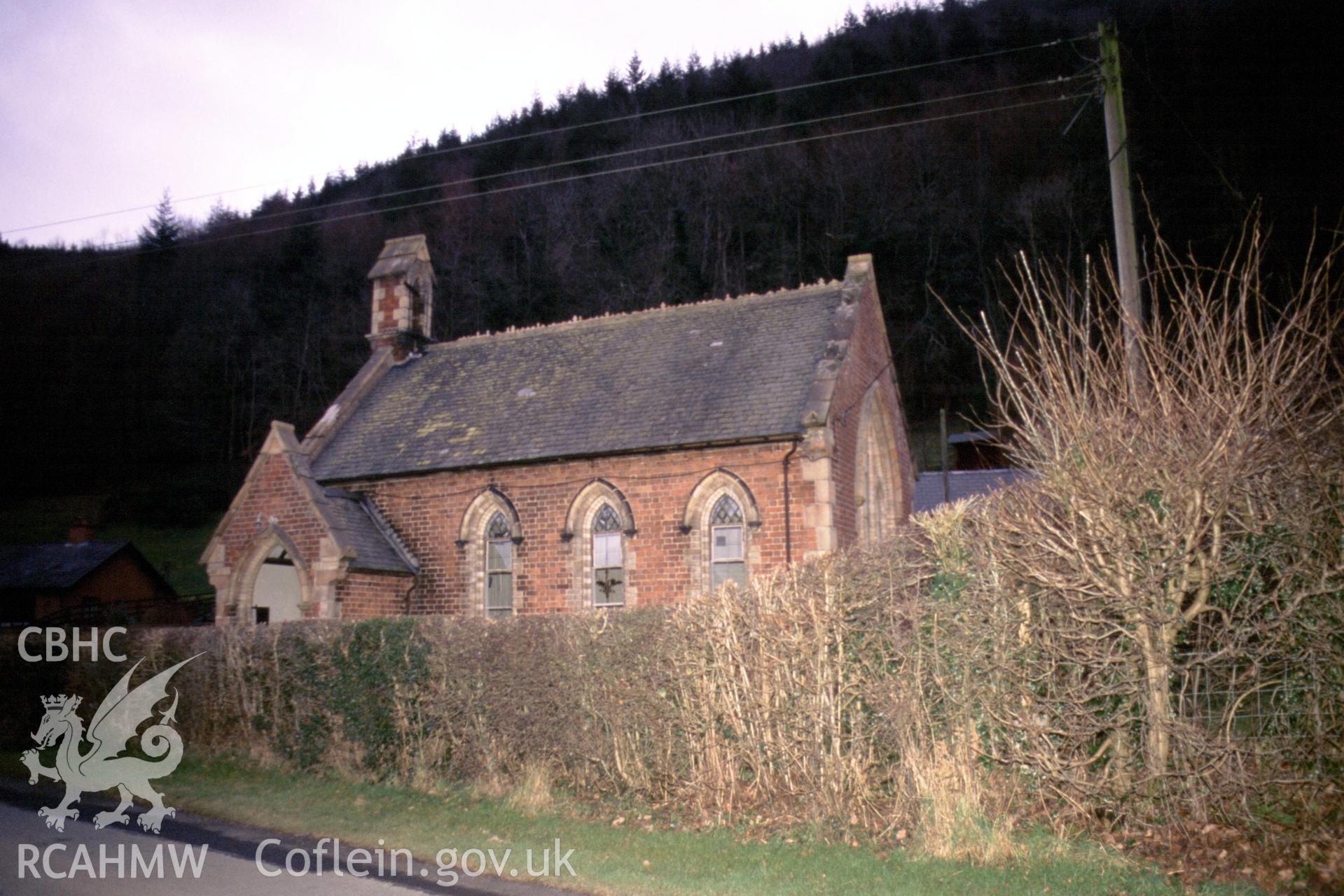 Exterior, south side & E end