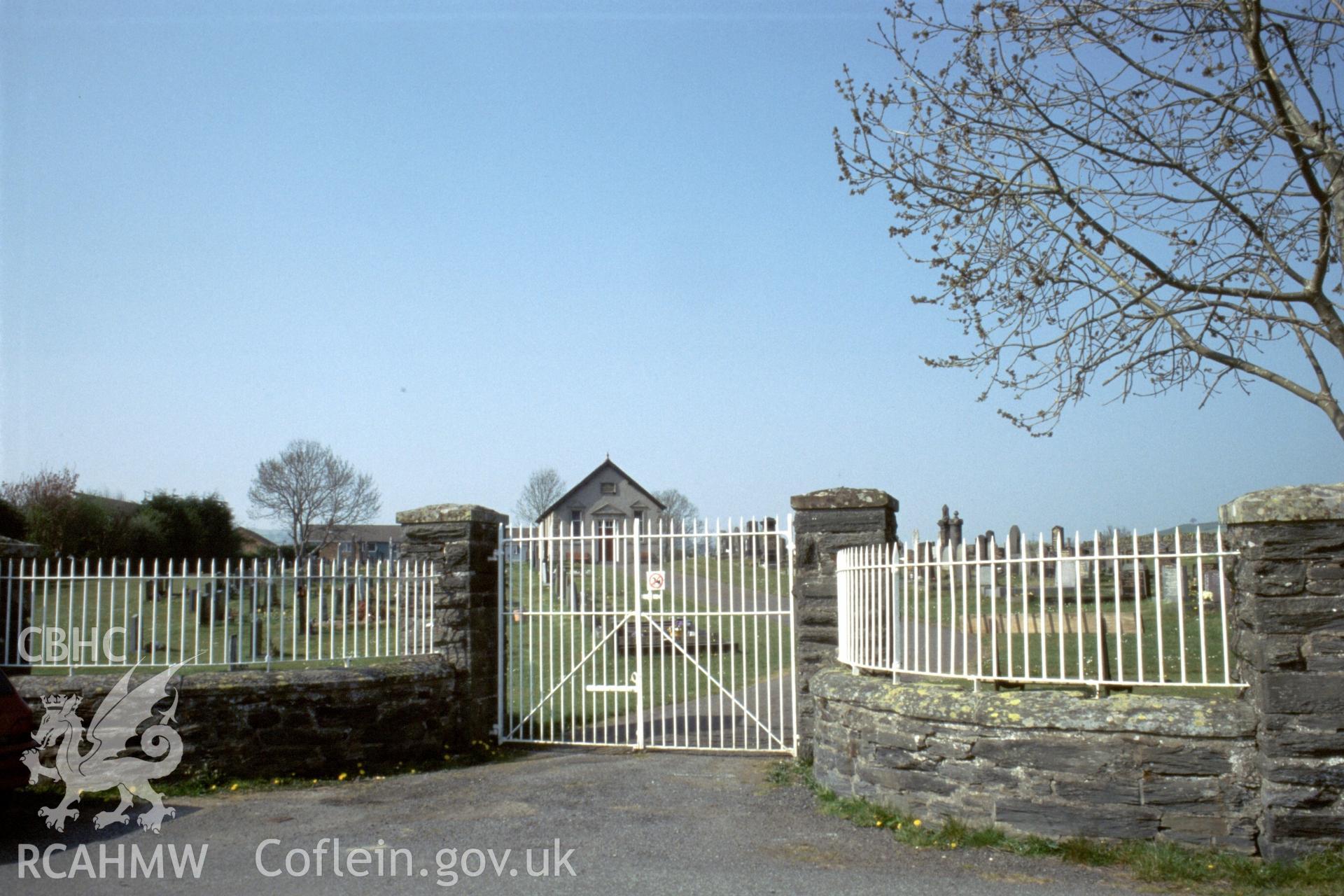 Exterior, front boundary walls, railings & gates.