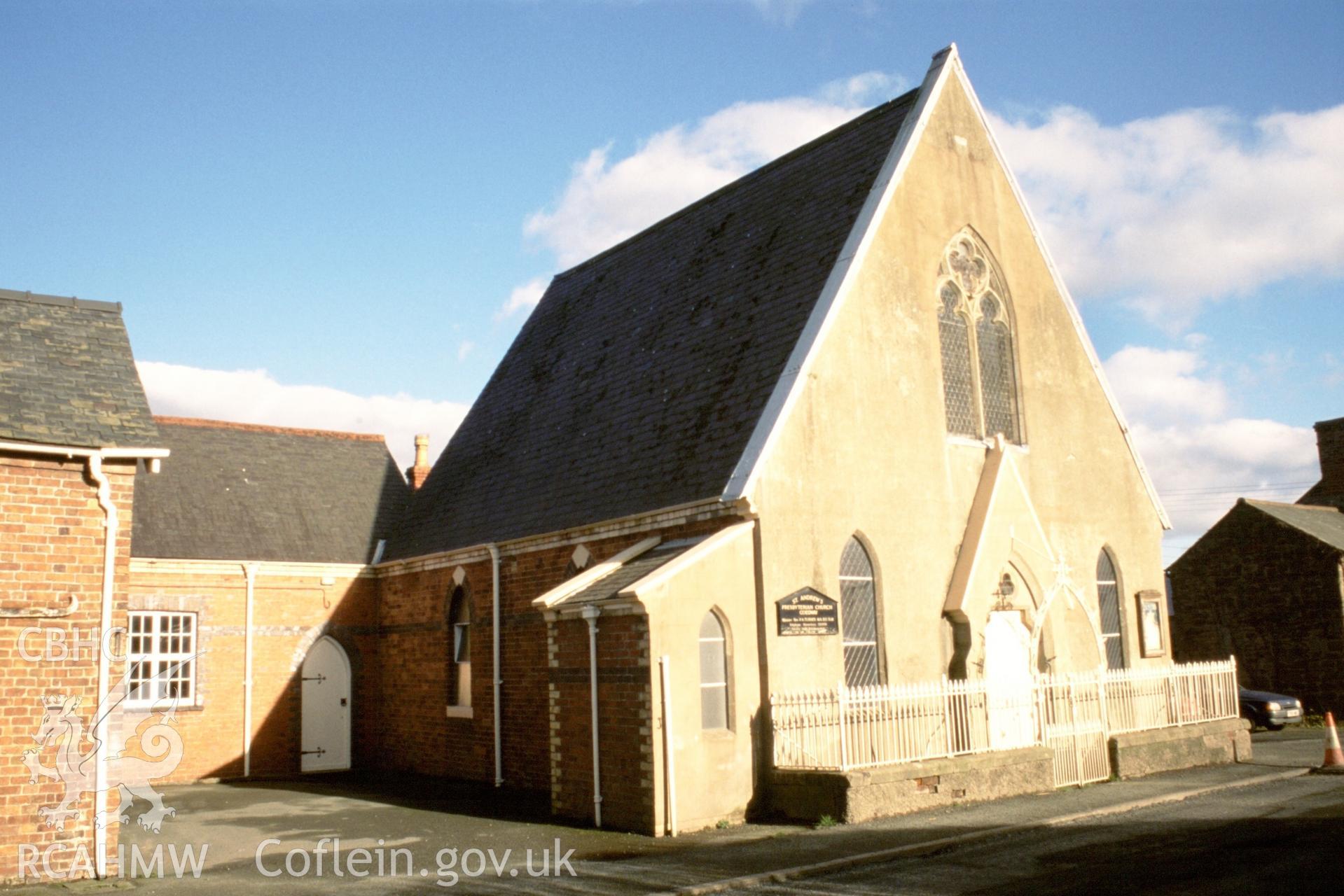 Exterior, SW front gable, L.H side, & SS to rear