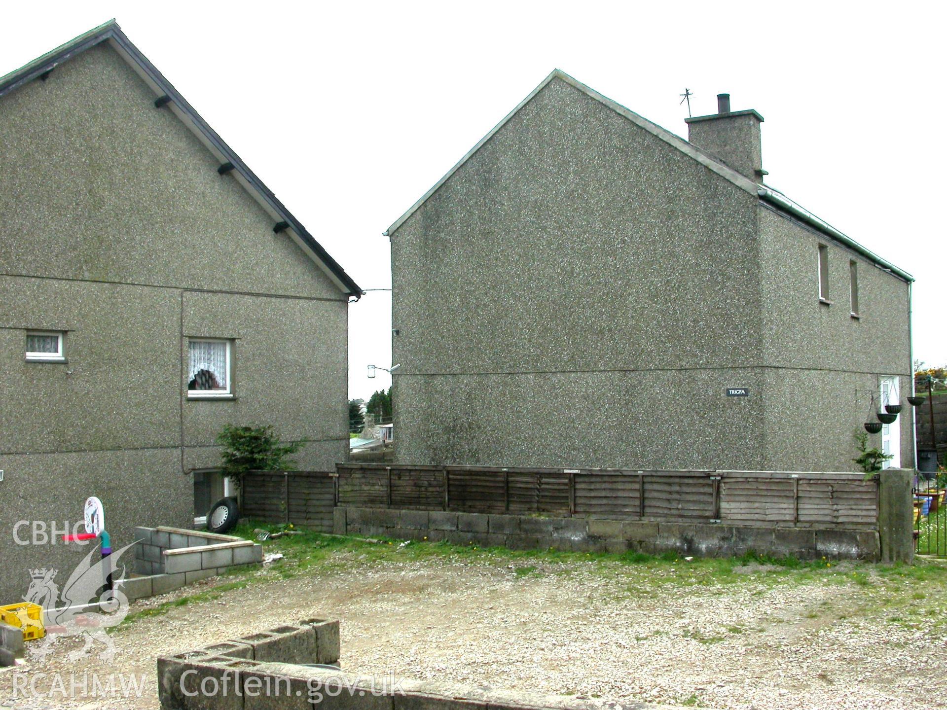 Exterior, chapel house & rear.