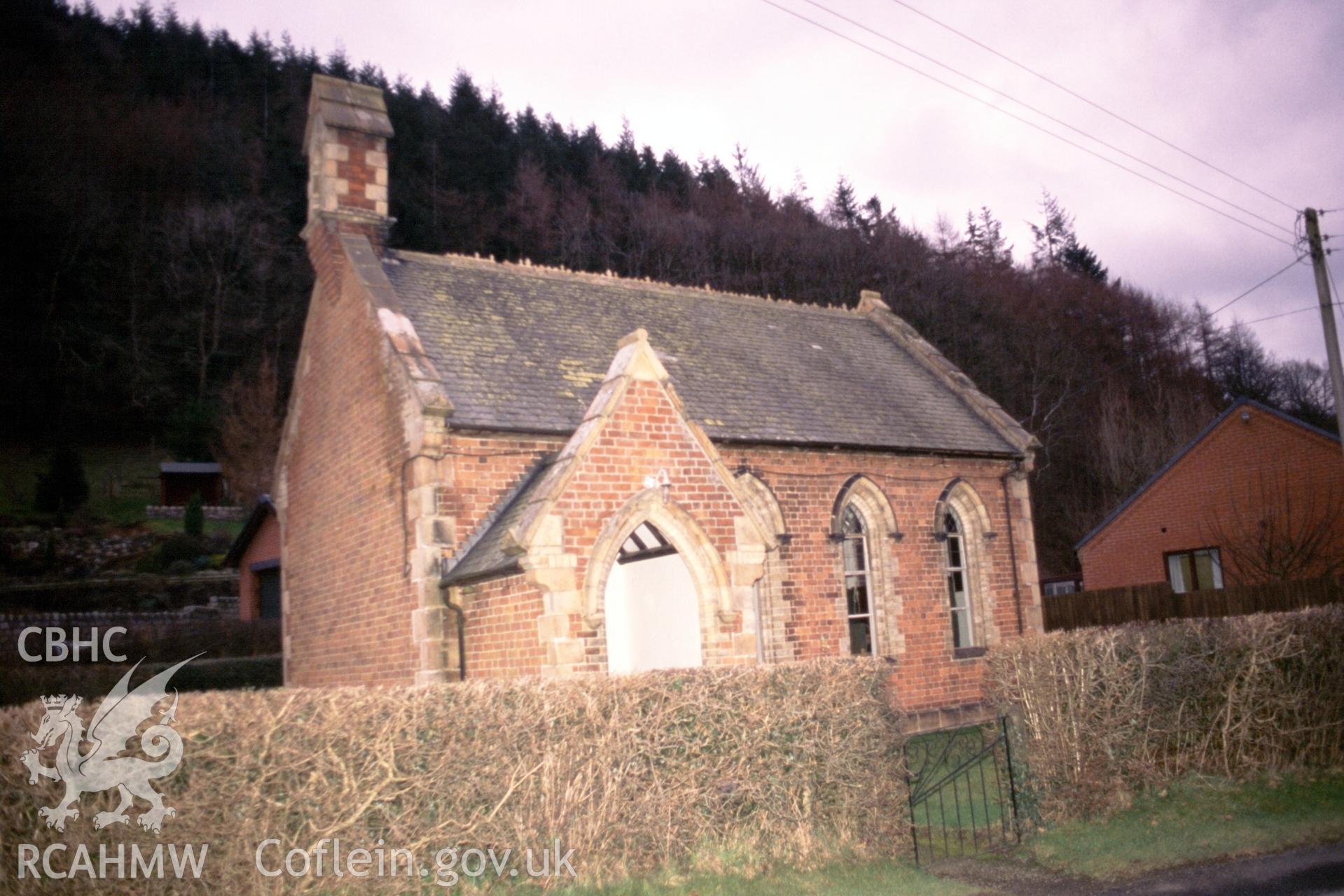 Exterior, south side & W gable