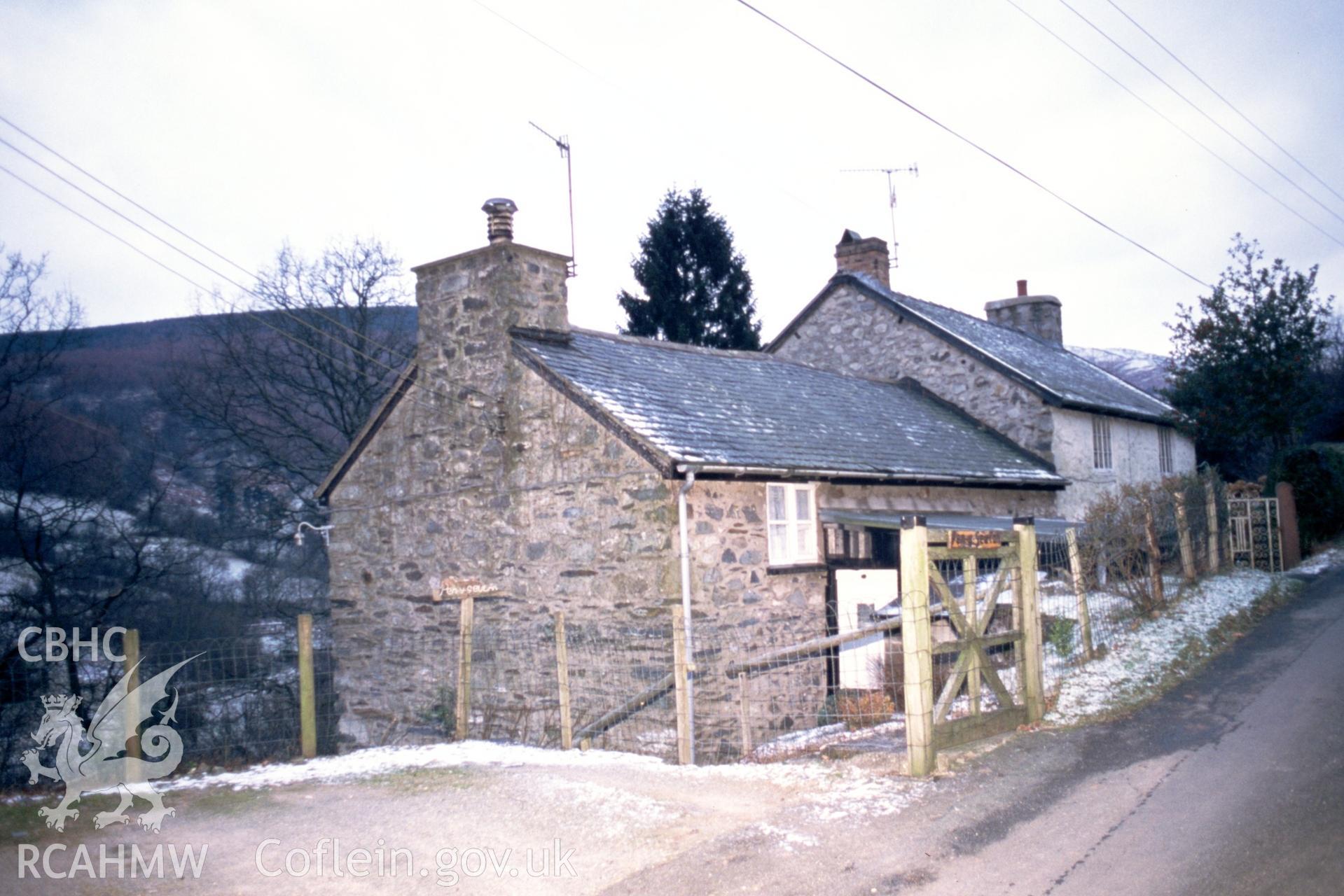 Exterior, roadside elevation