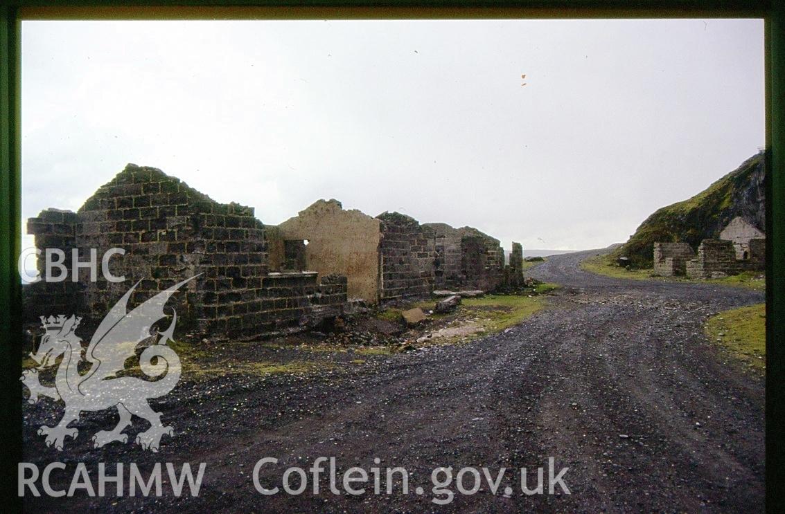 Digital photograph showing Herbert's quarry, taken 1991