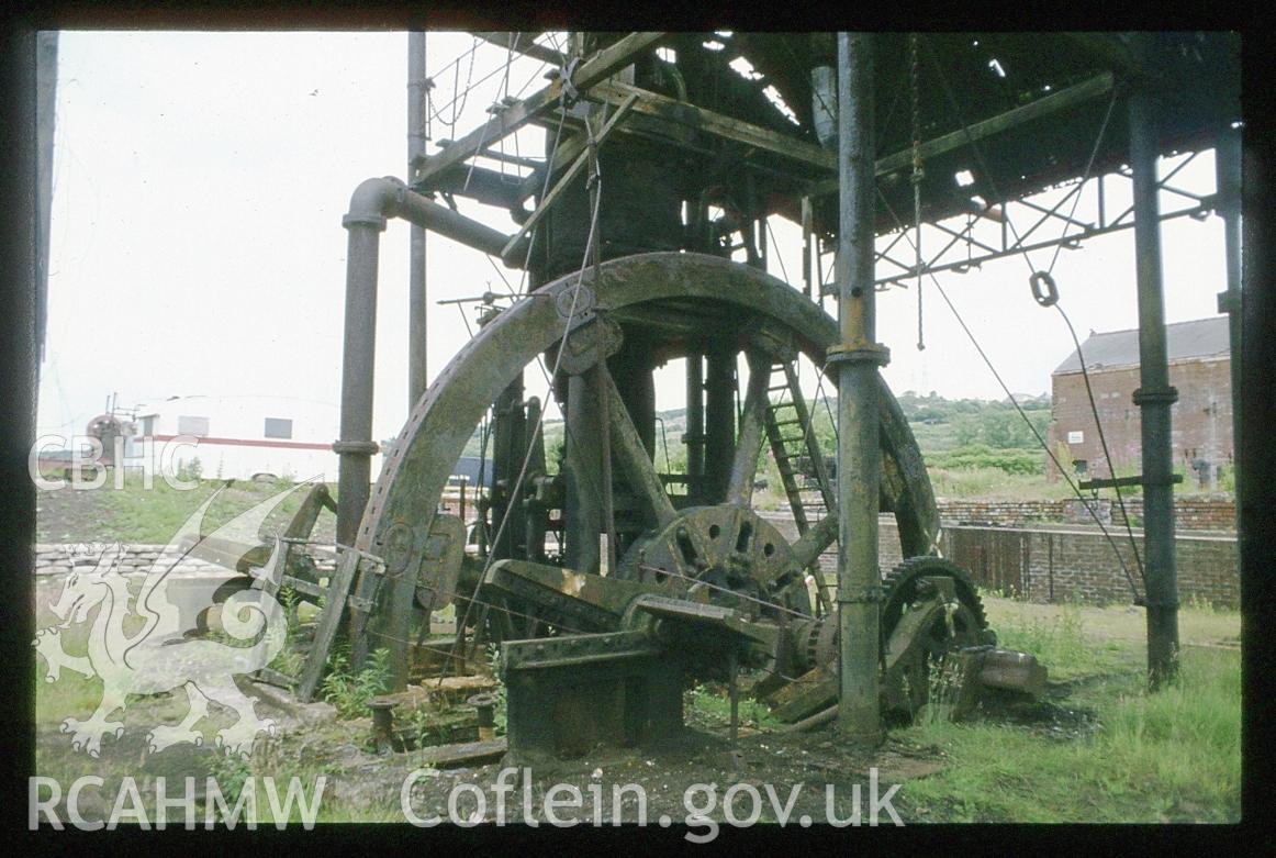 View of Kidwelly Tinplate Works in 1982