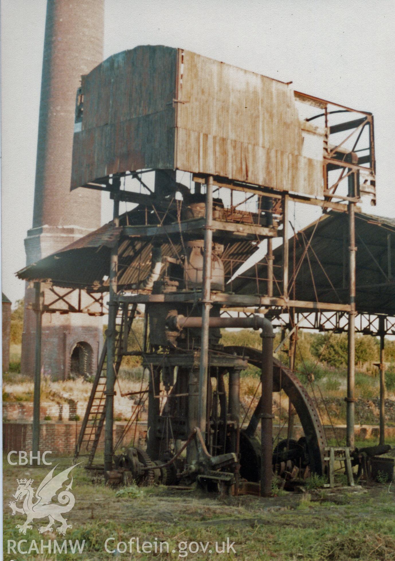View of Kidwelly Tinplate Works in 1981