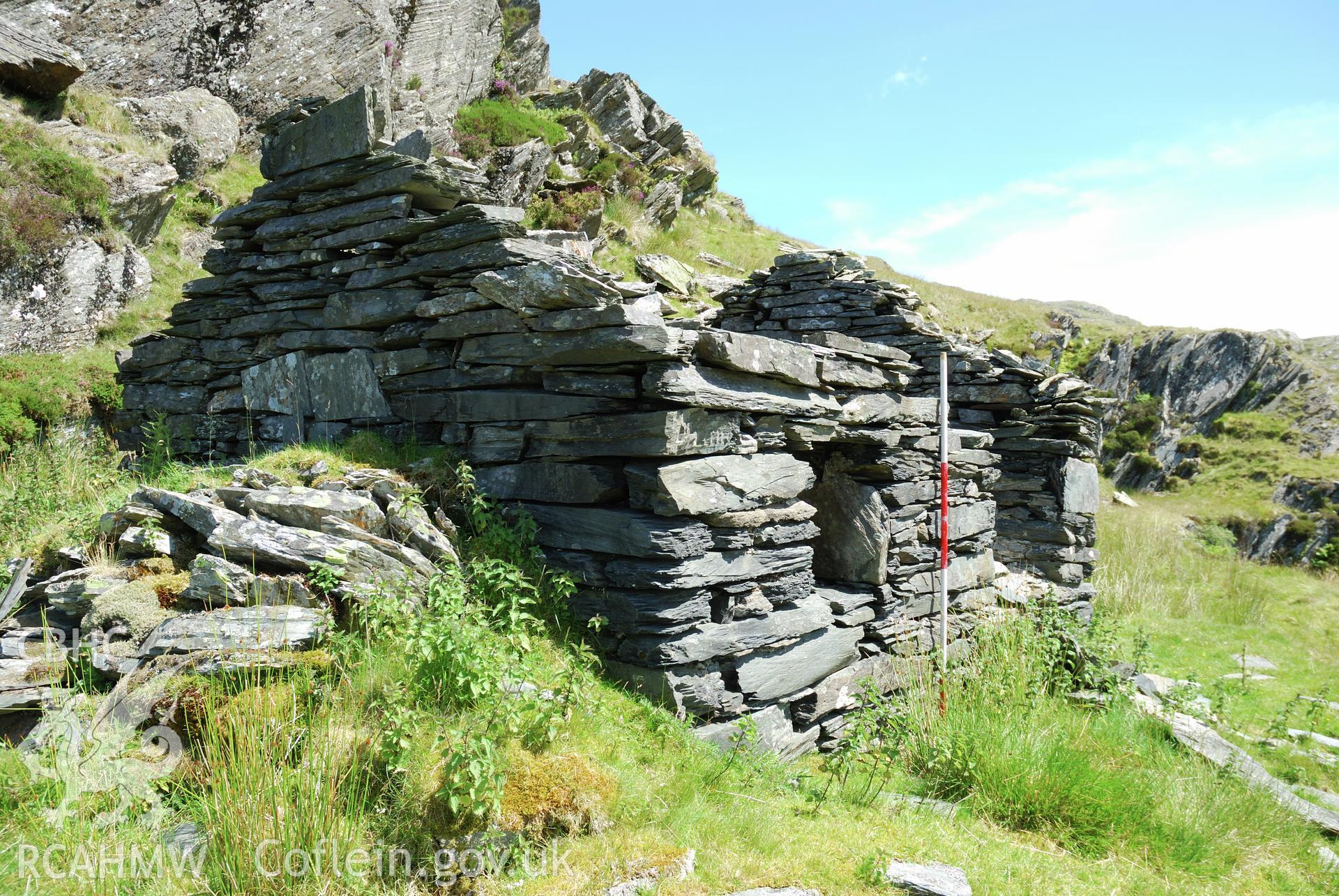 View looking NE.