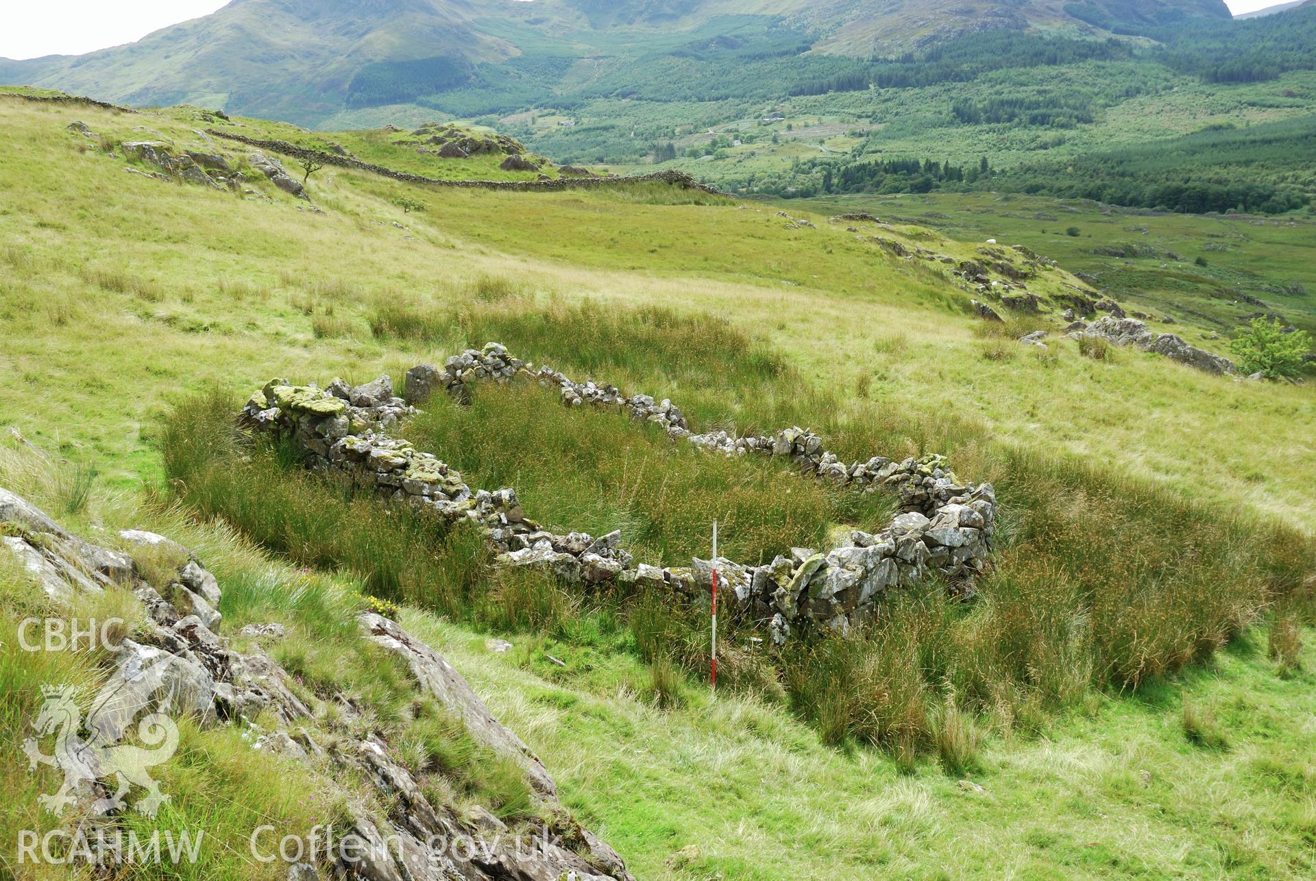 View looking SW.