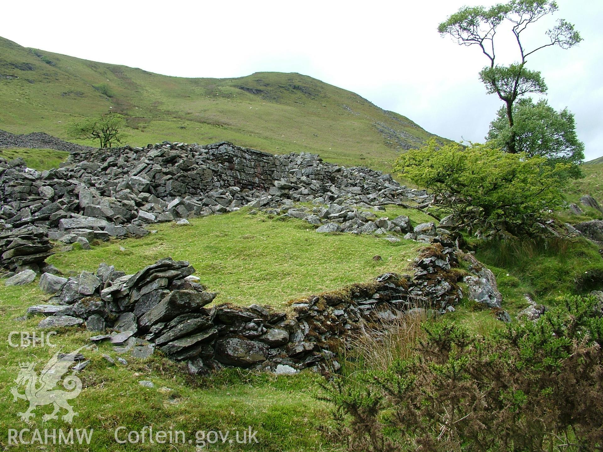 Remains of rectilineal structure