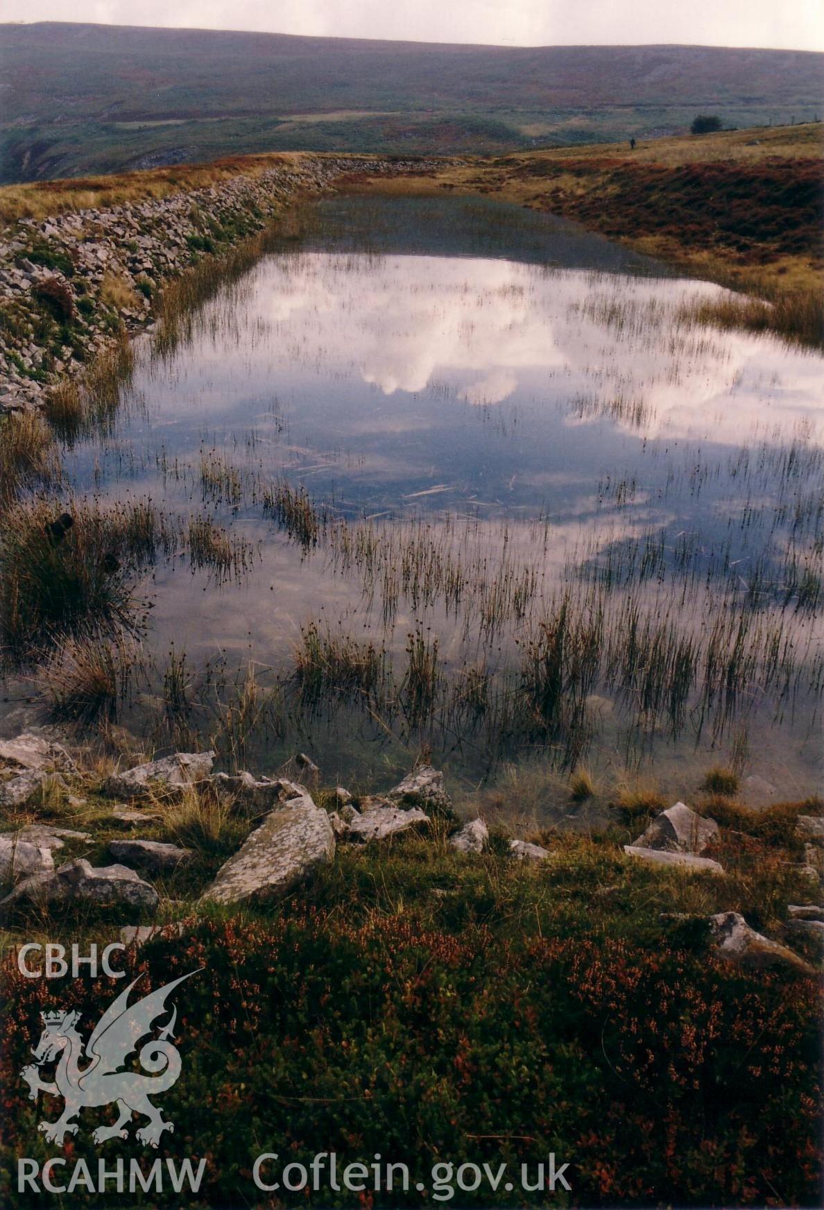 Pwll Du reservoir.