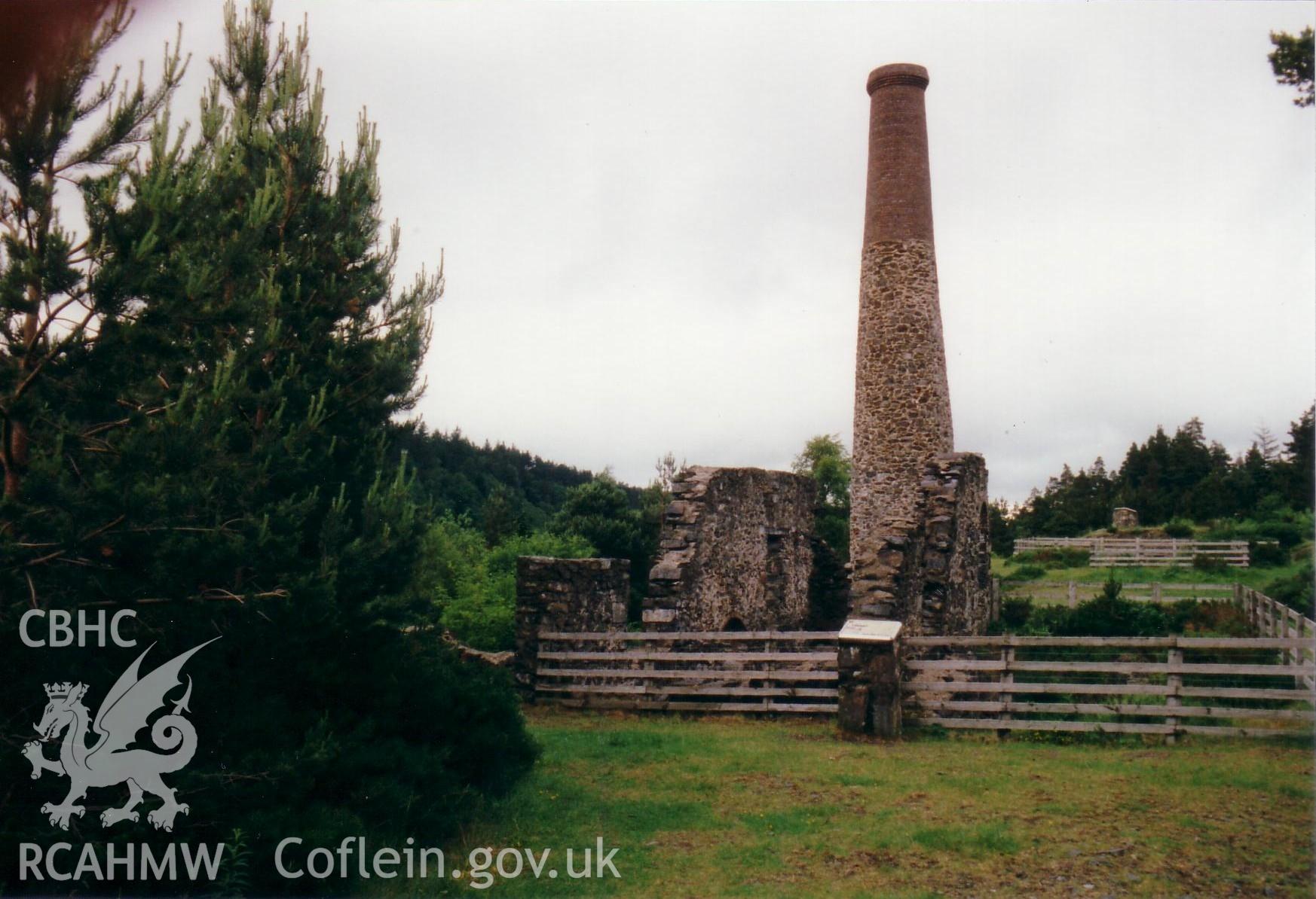 Chimney and engine house.