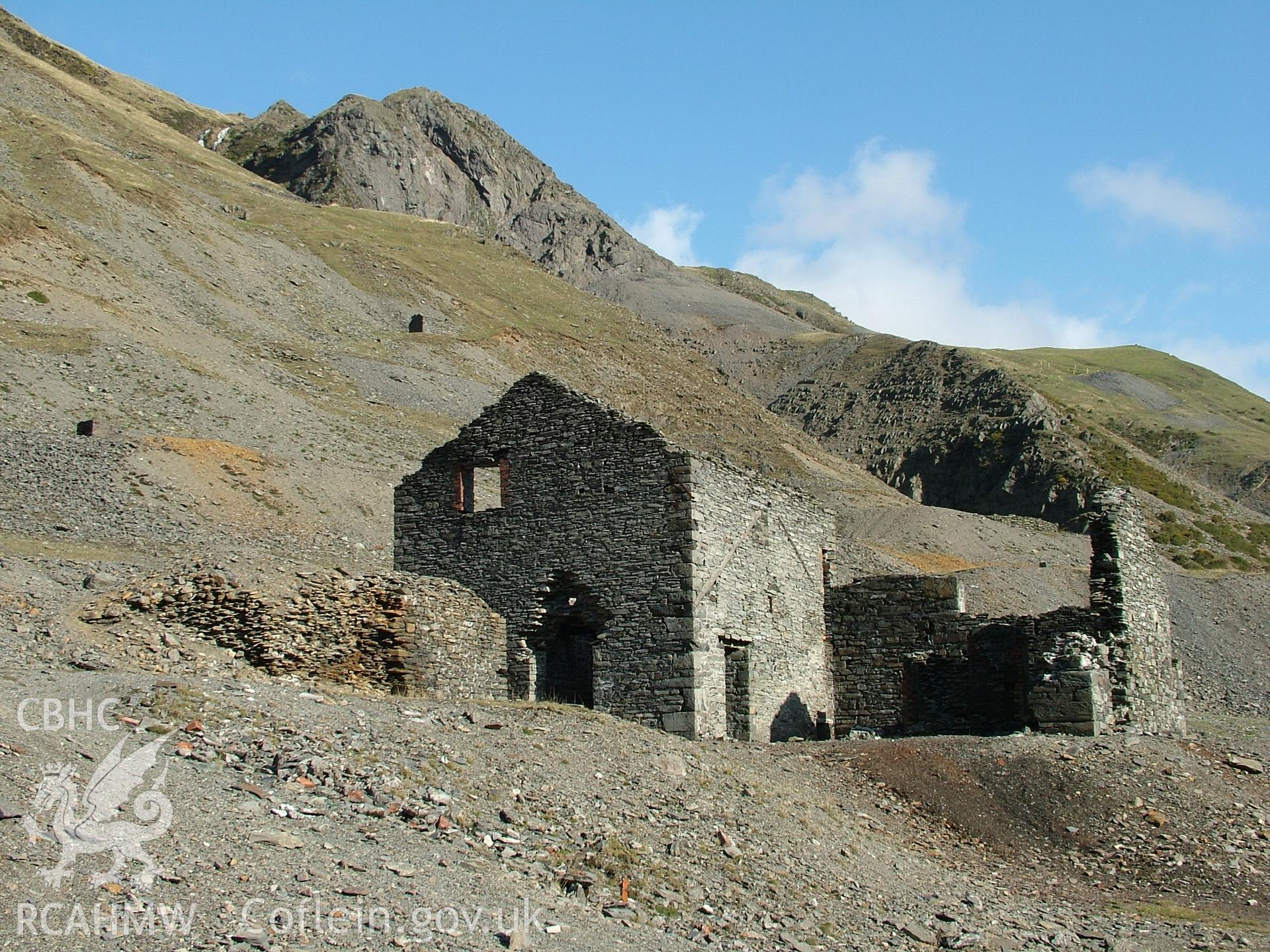 Side view of No 2 crusher house