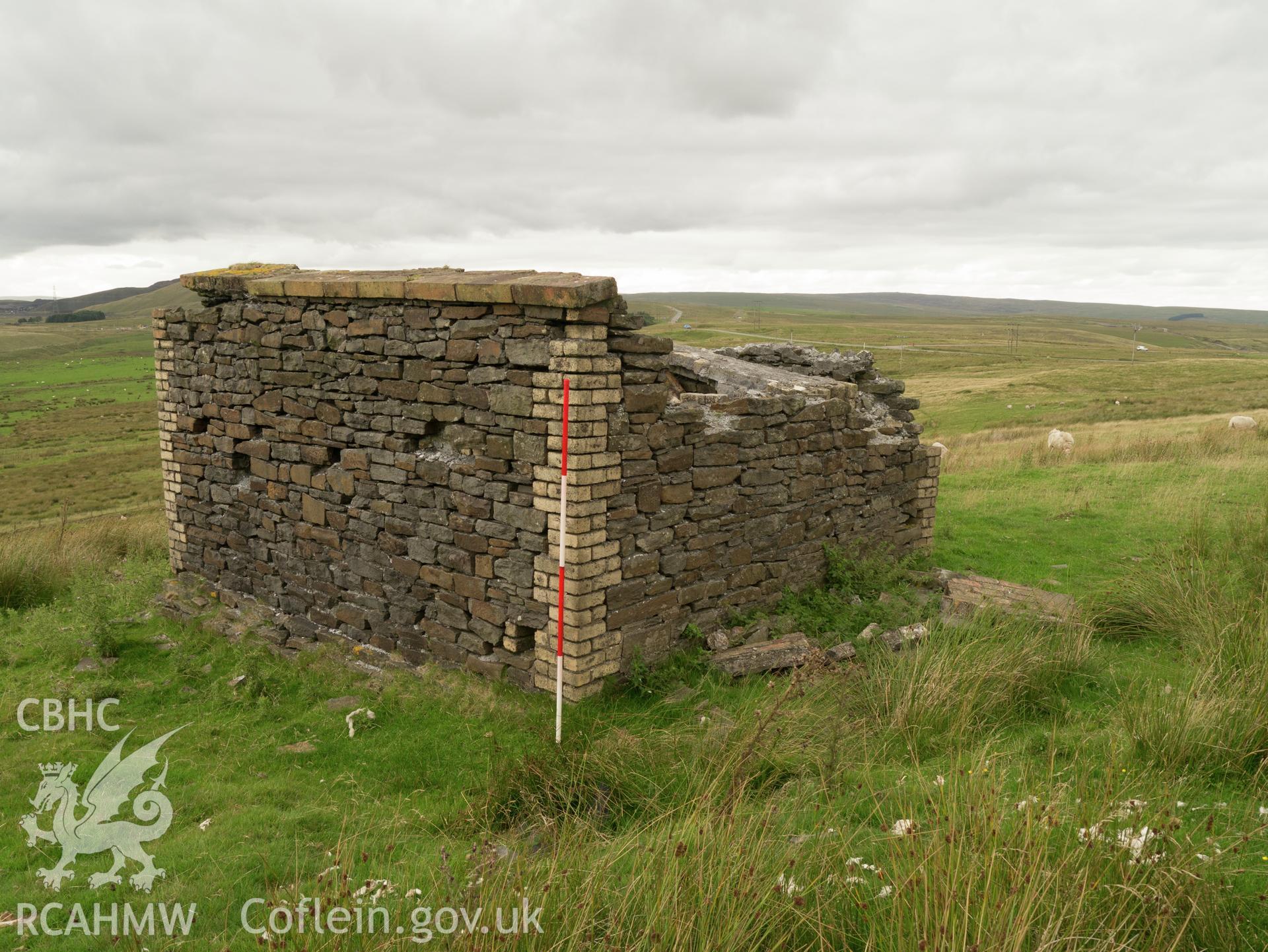 view looking NW.