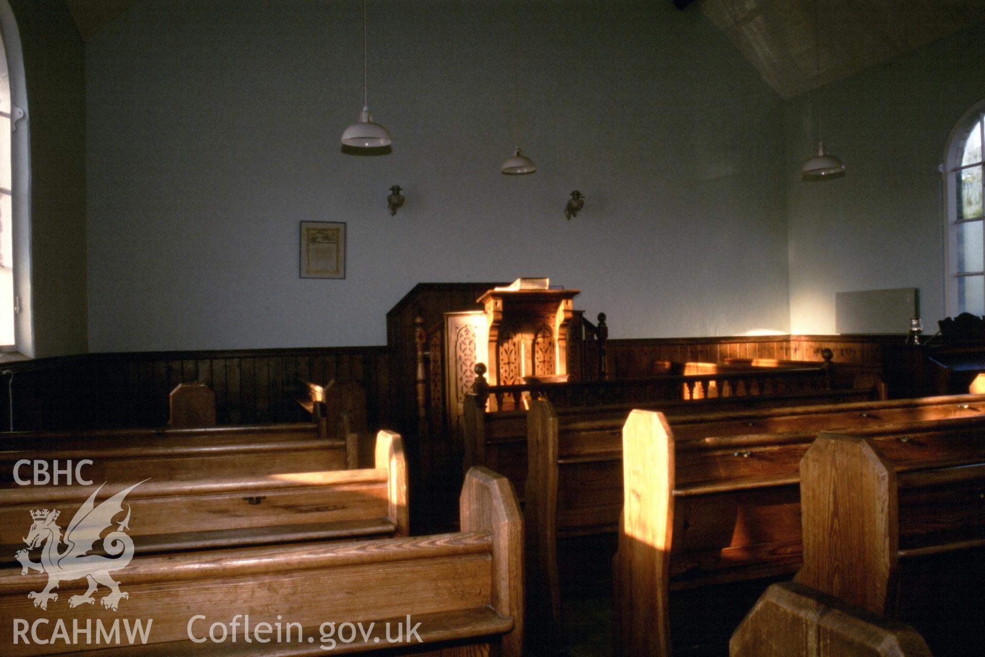 Interior, view to pulpit (without flash)