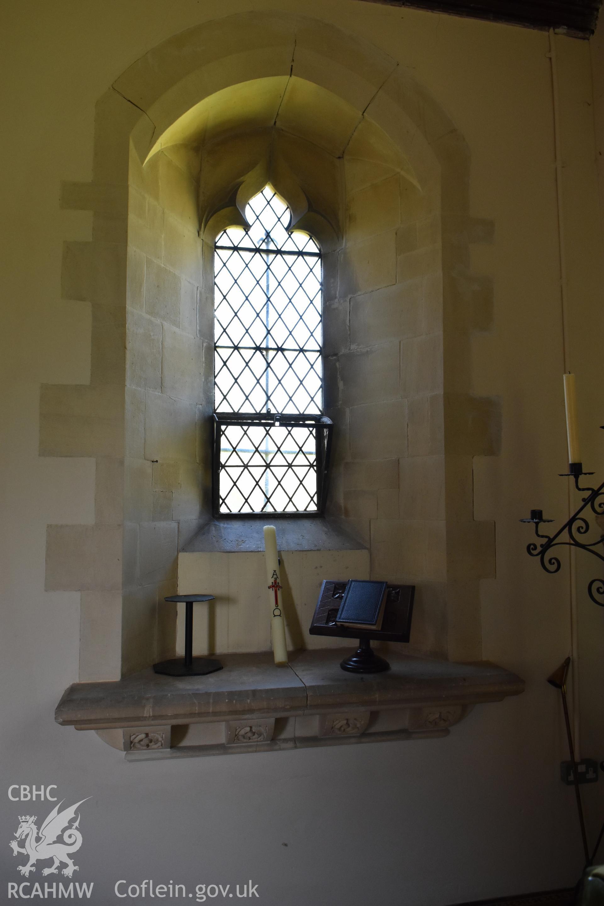 St Etheldreda's church, Hyssington, Chancel Window