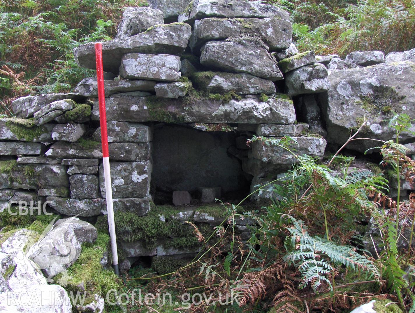 Digital colour photograph of Blaen Nant Mair house I taken on 31/08/2007 by N.A.R. Vaughan during the Black Mountain Central South Upland Survey undertaken by Archaeophysica.