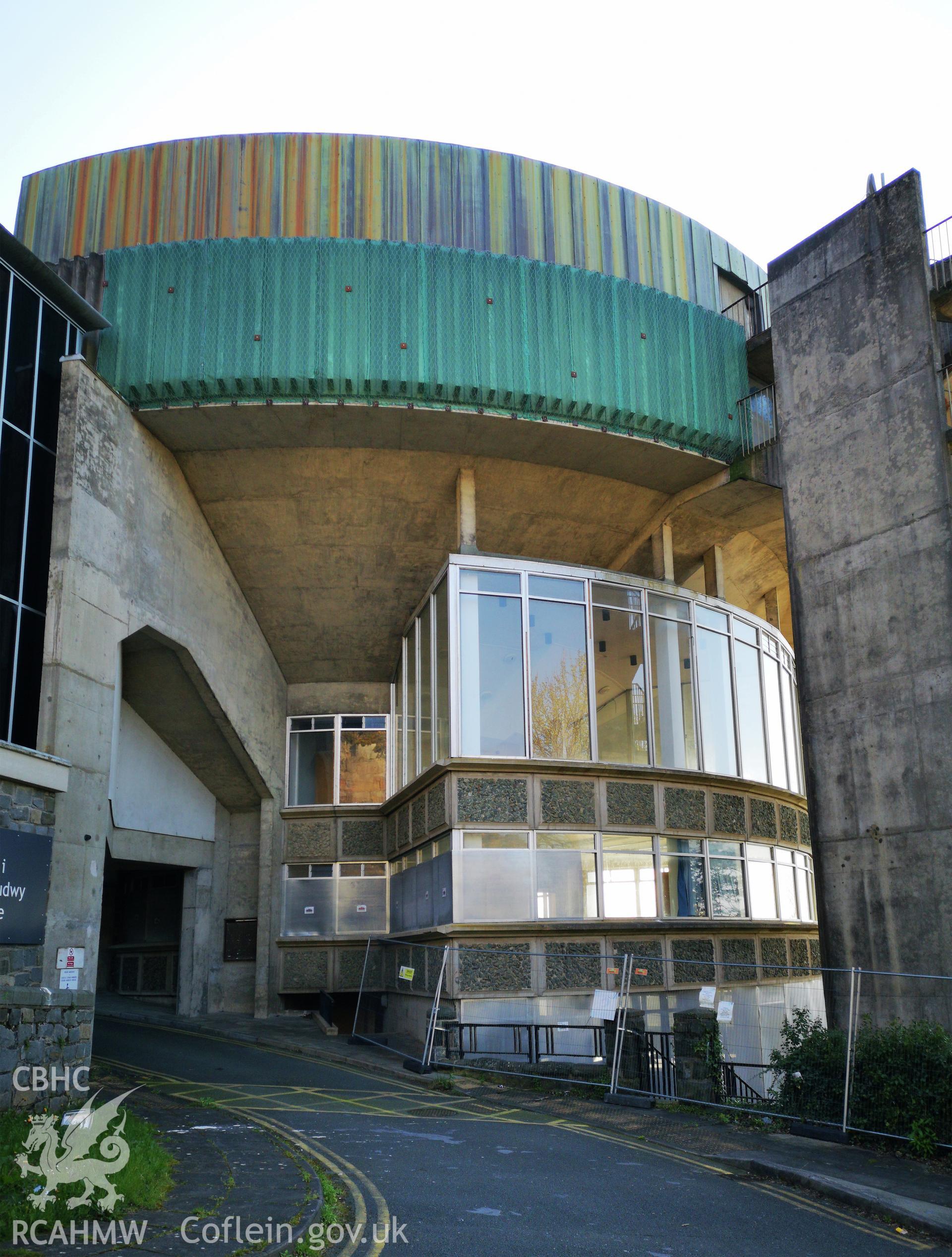 Theatr Ardudwy, Harlech, exterior from north-east