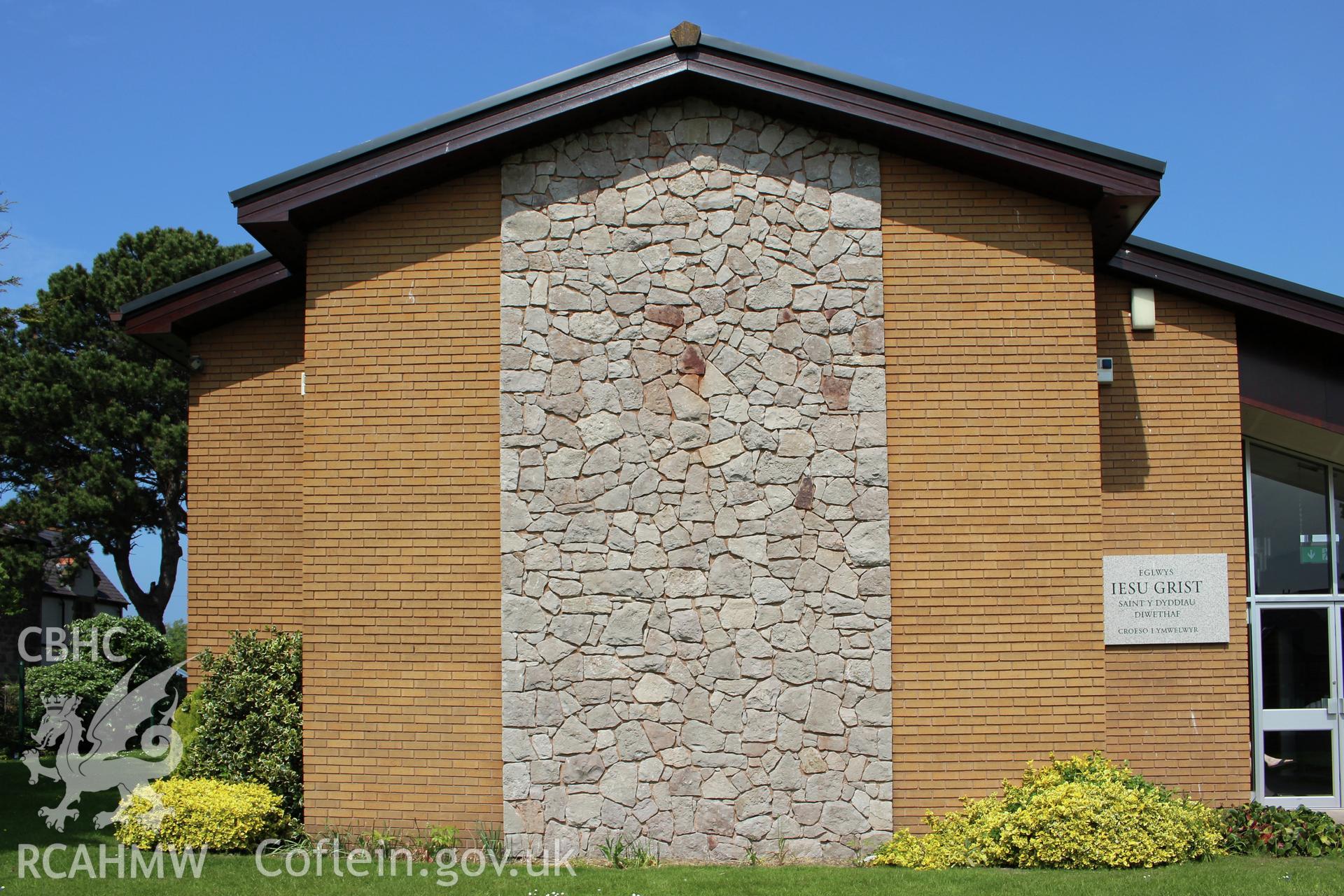 Vale Road Church of Latter Day Saints, Rhyl, front from west