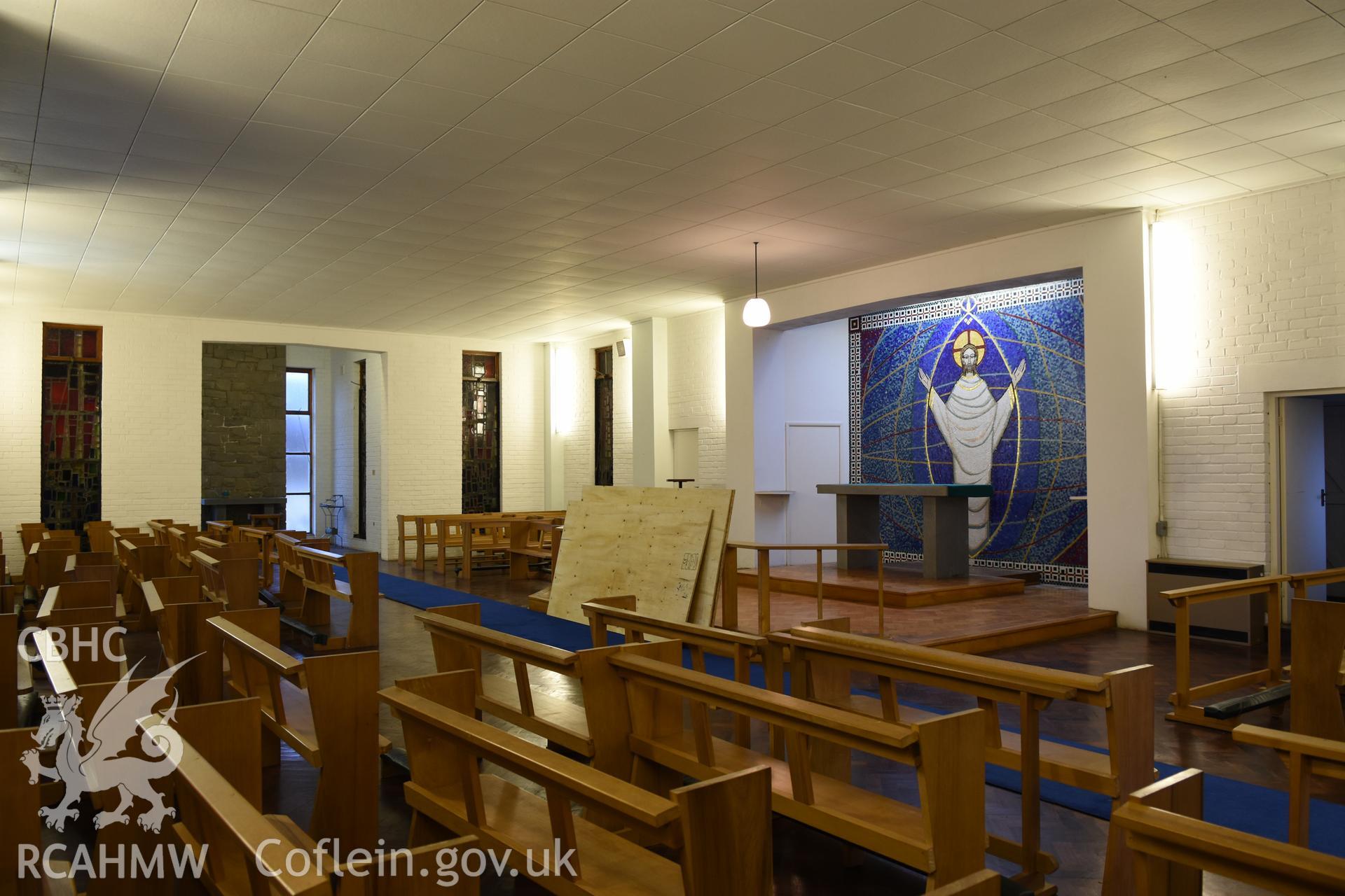 The Resurrection of Our Saviour Catholic Church, interior. Photographed by Sue Fielding on 11th January 2019.