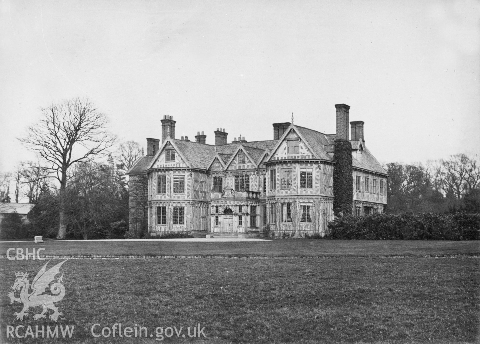 Digital copy of a view of Broughton Hall.