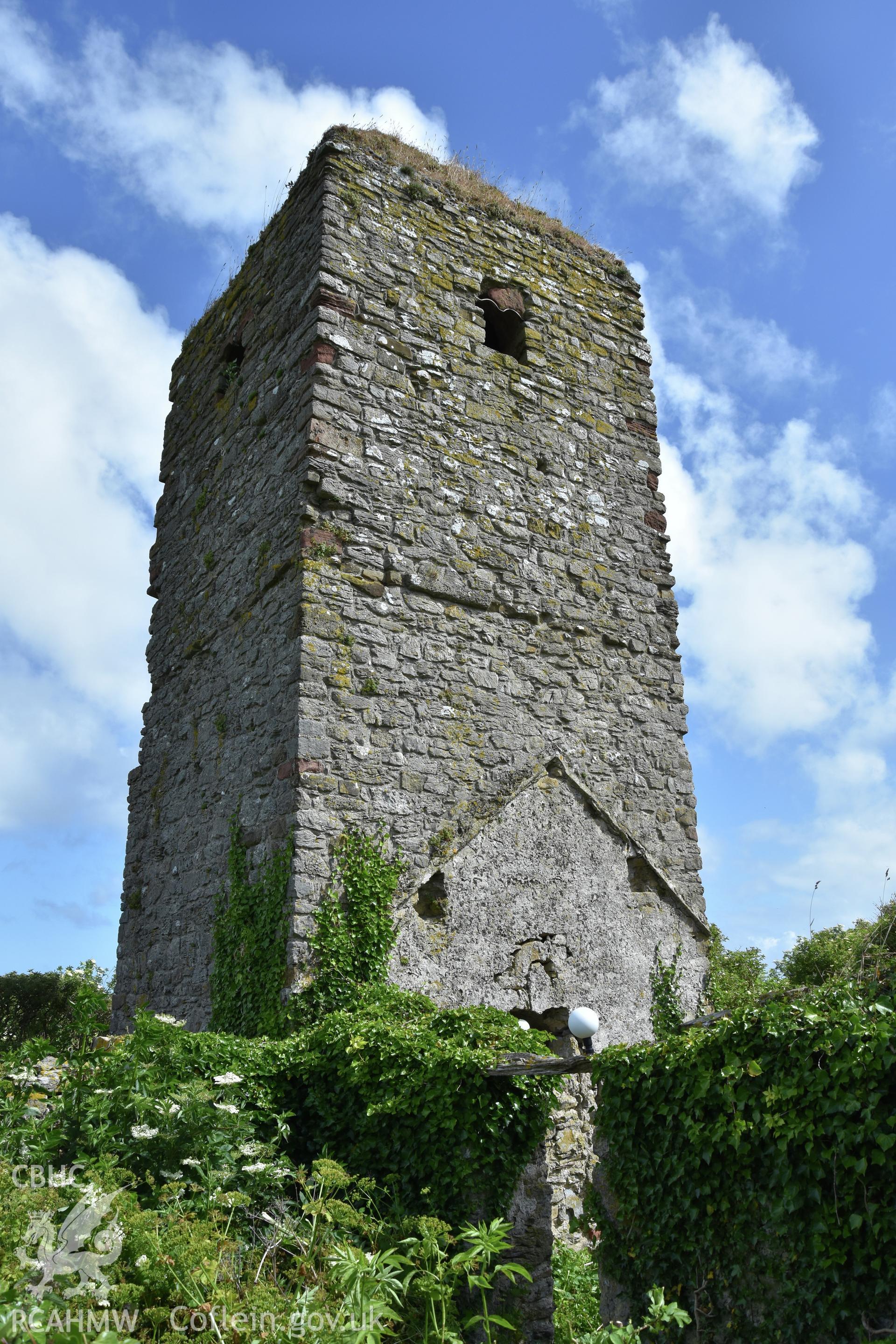 Investigator's photographic survey of the church on Puffin Island/Ynys Seiriol for the CHERISH Project. ? Crown: CHERISH PROJECT 2018. Produced with EU funds through the Ireland Wales Co-operation Programme 2014-2020. All material made freely available through the Open Government Licence.