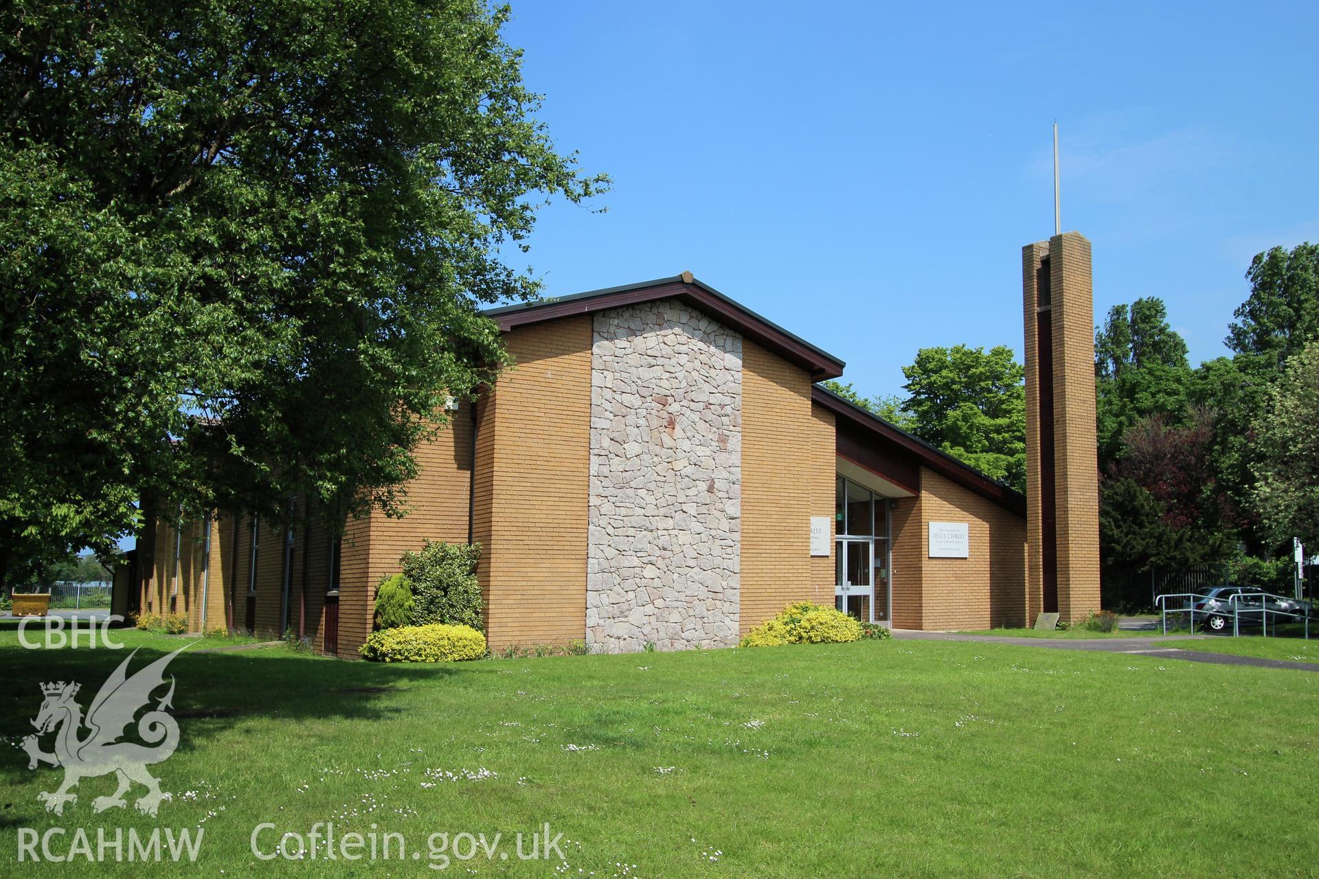 Vale Road Church of Latter Day Saints, Rhyl, front from west